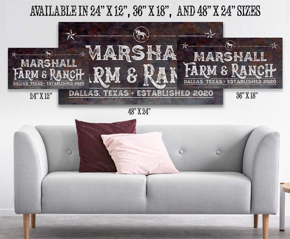 Personalized - Farm & Ranch - Canvas