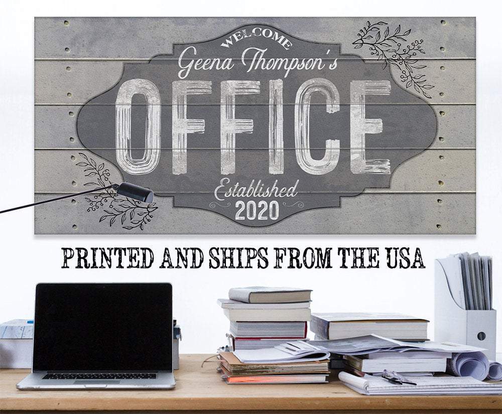 Personalized - Office - Canvas