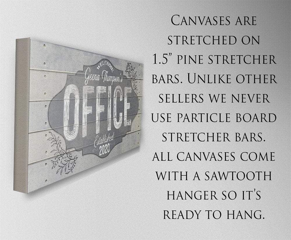 Personalized - Office - Canvas