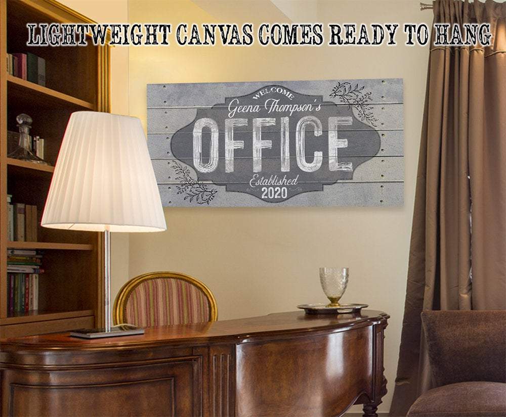 Personalized - Office - Canvas
