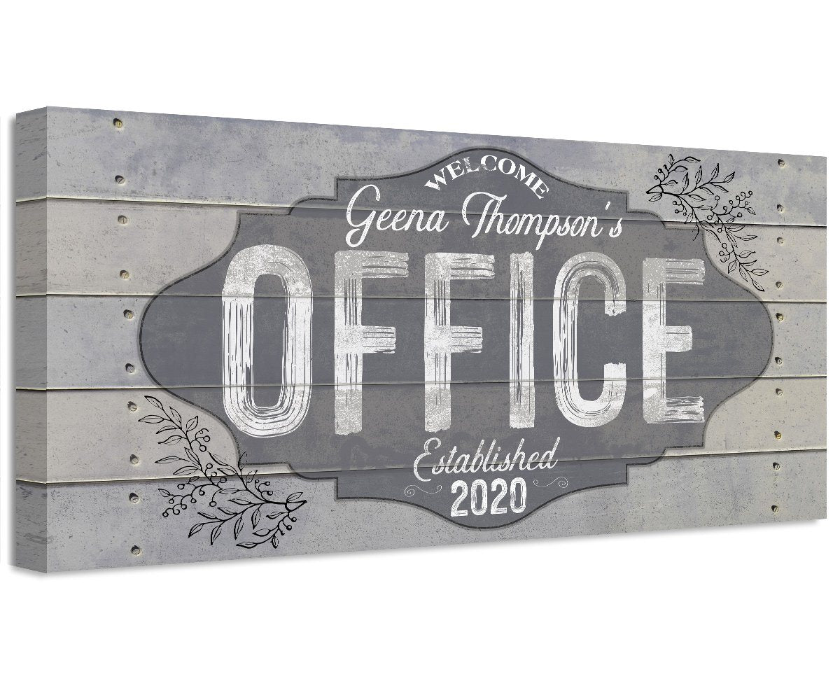 Personalized - Office - Canvas