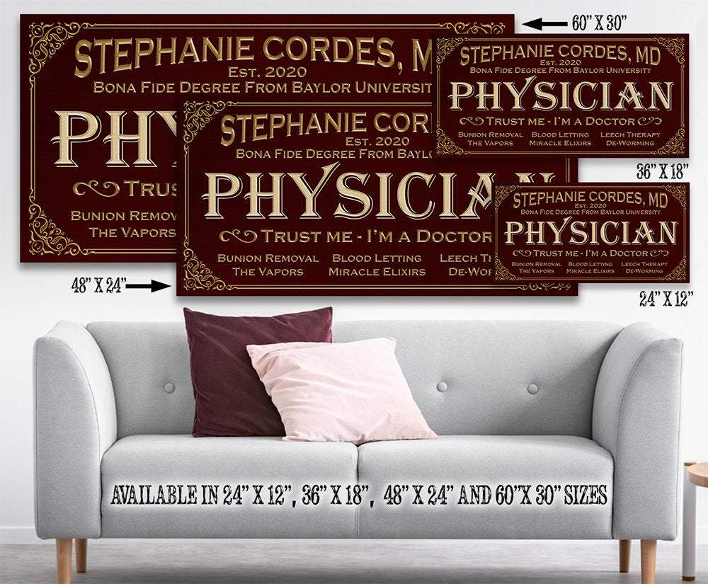 Personalized - Professional Physician - Canvas