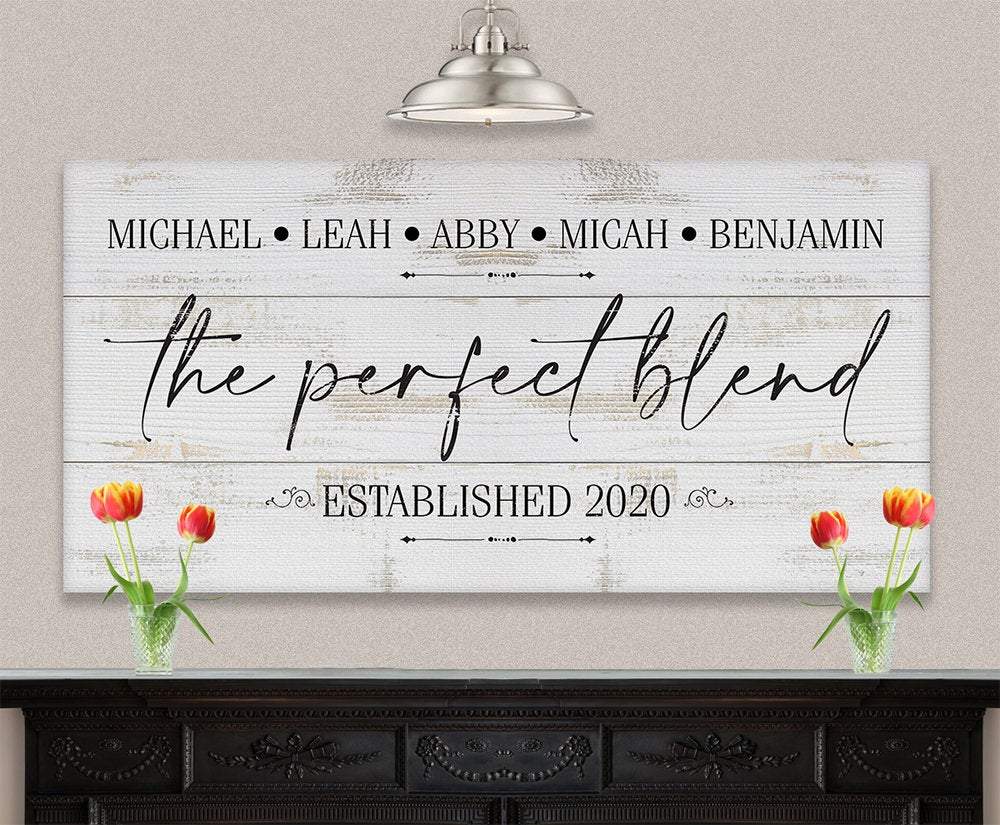Personalized - The Perfect Blend - Canvas