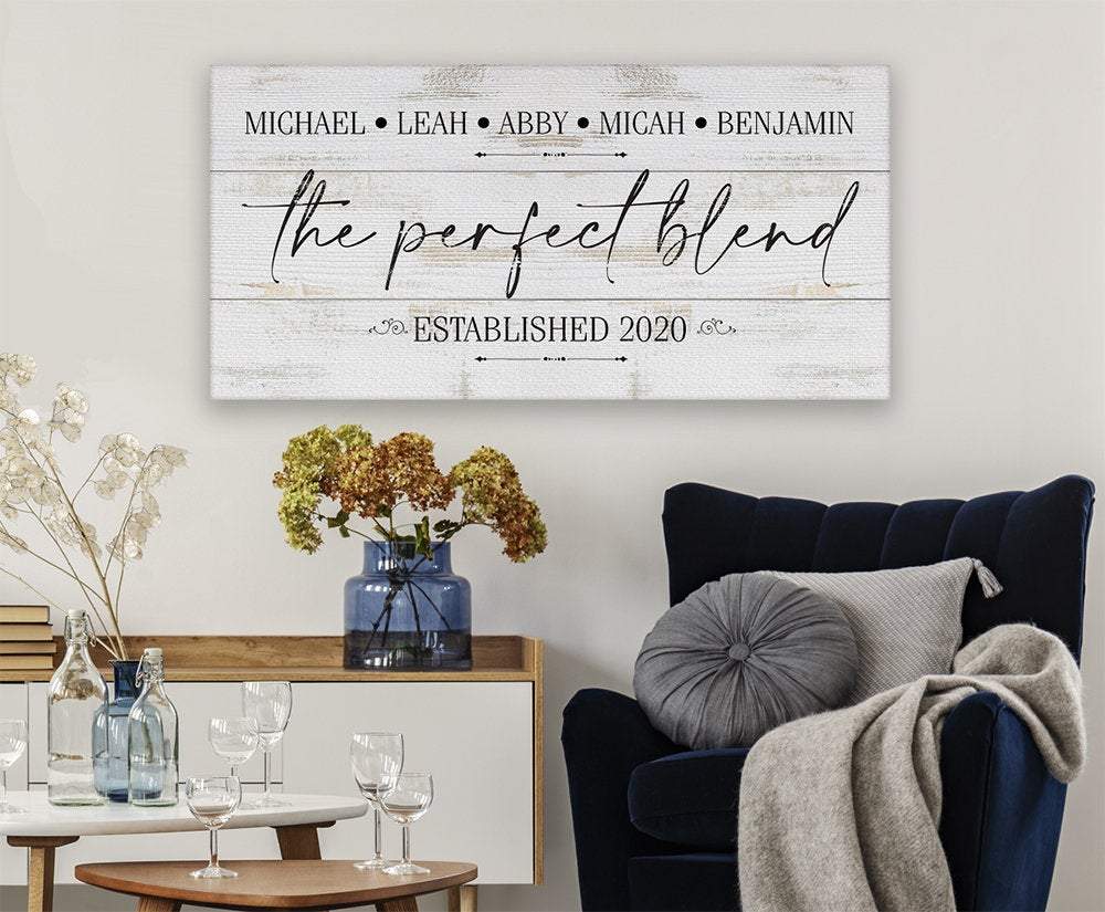 Personalized - The Perfect Blend - Canvas