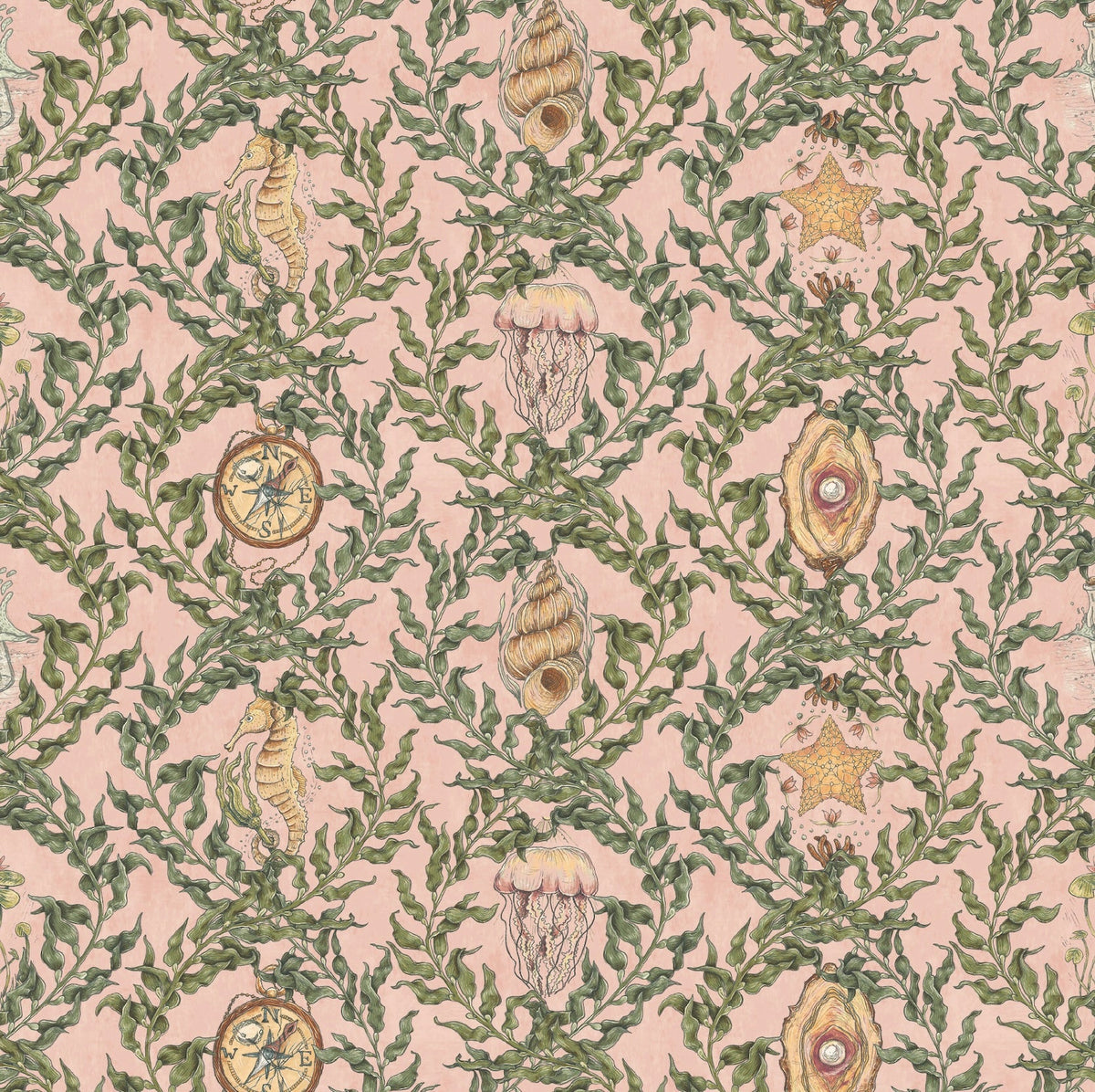Perla Wallpaper by Naturally Antique