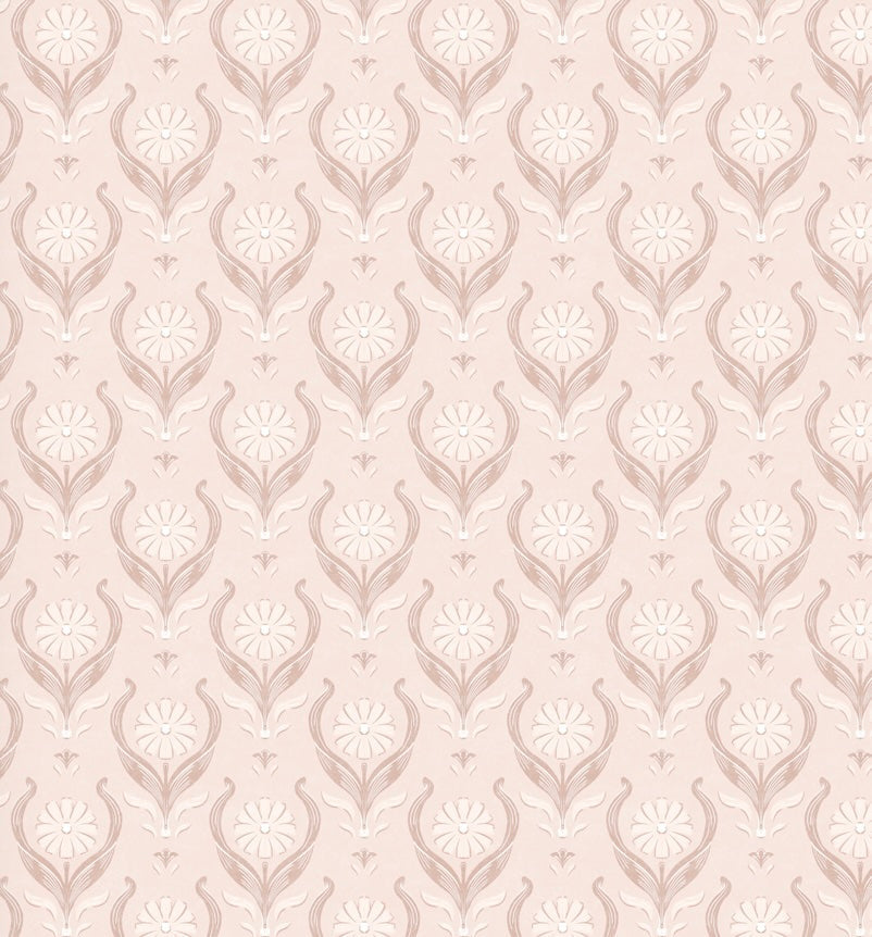 Dahlia Wallpaper by Caroline Rausch Design