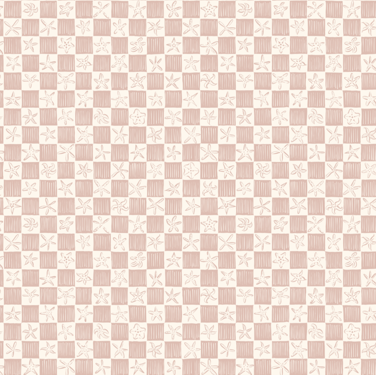 Shellie Wallpaper by Niranjana Mani Design