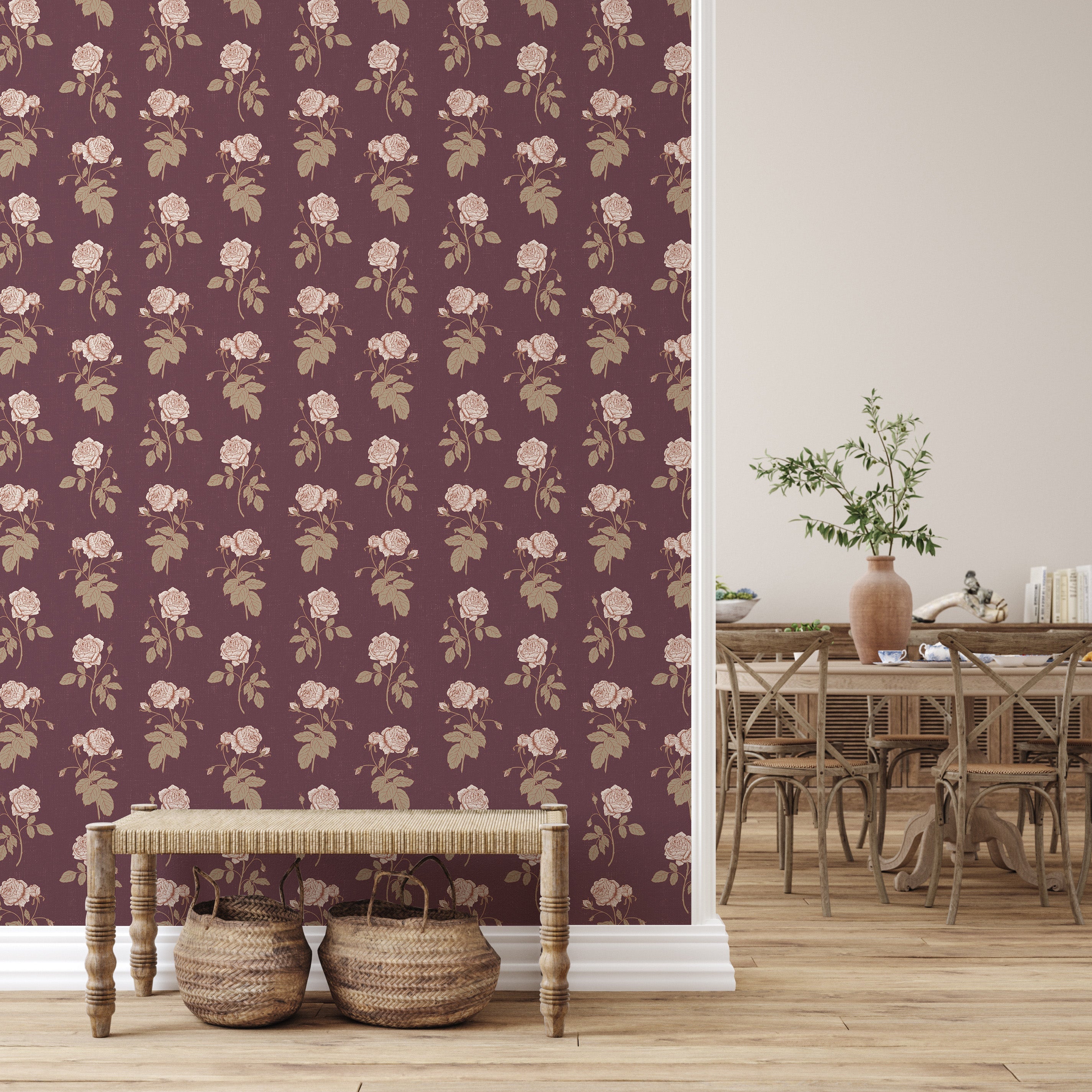 Rosalie Wallpaper by Brittany Polatis Design