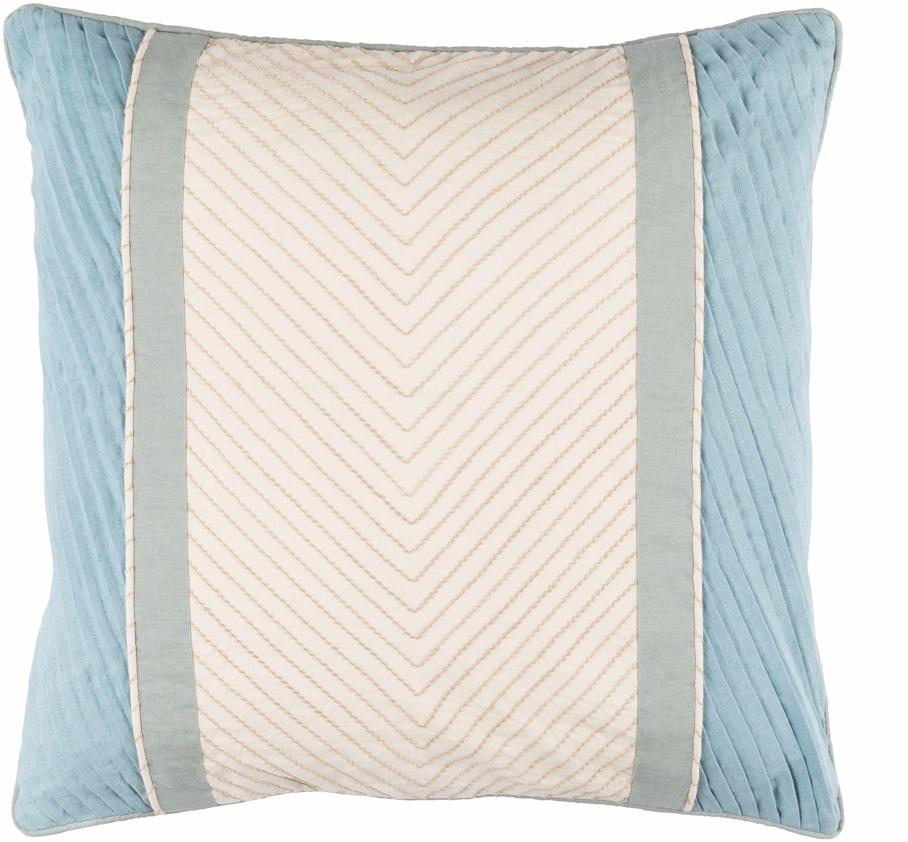 Pomeroy Chevron Striped Geometric Accent Pillow - Clearance-0