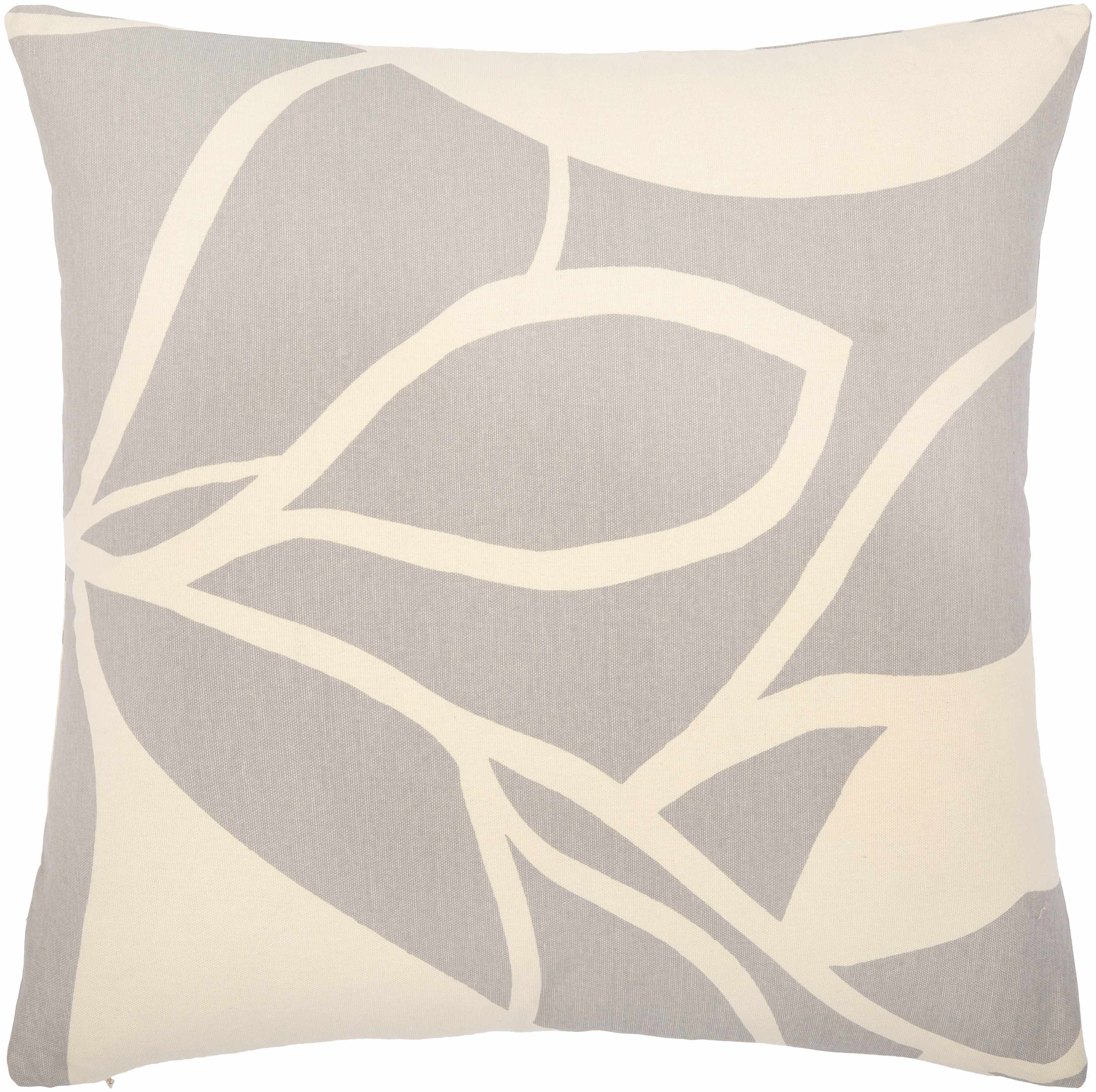Pontevedra Neutral Abstract Accent Pillow - Clearance-0