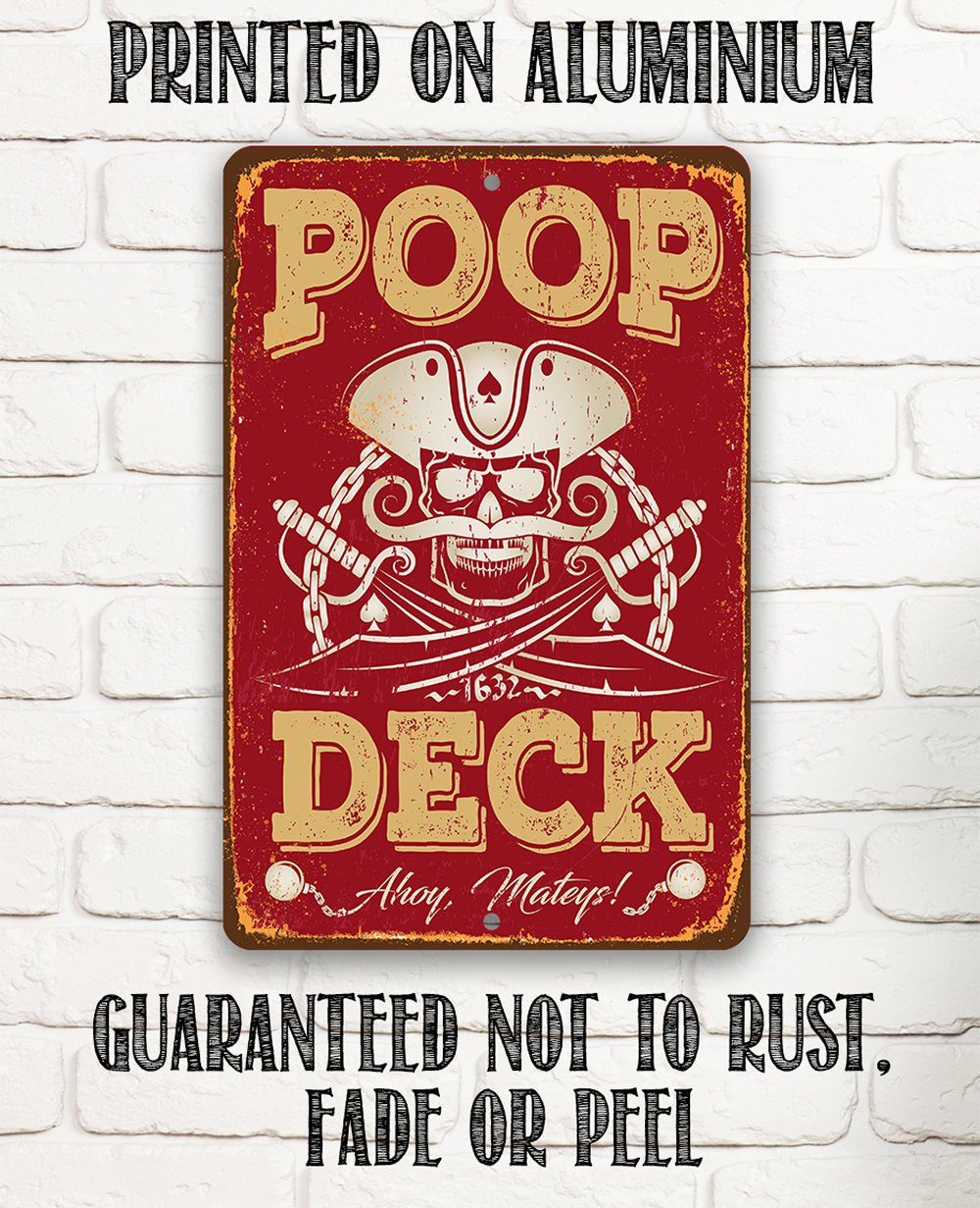 Poop Deck - Metal Sign