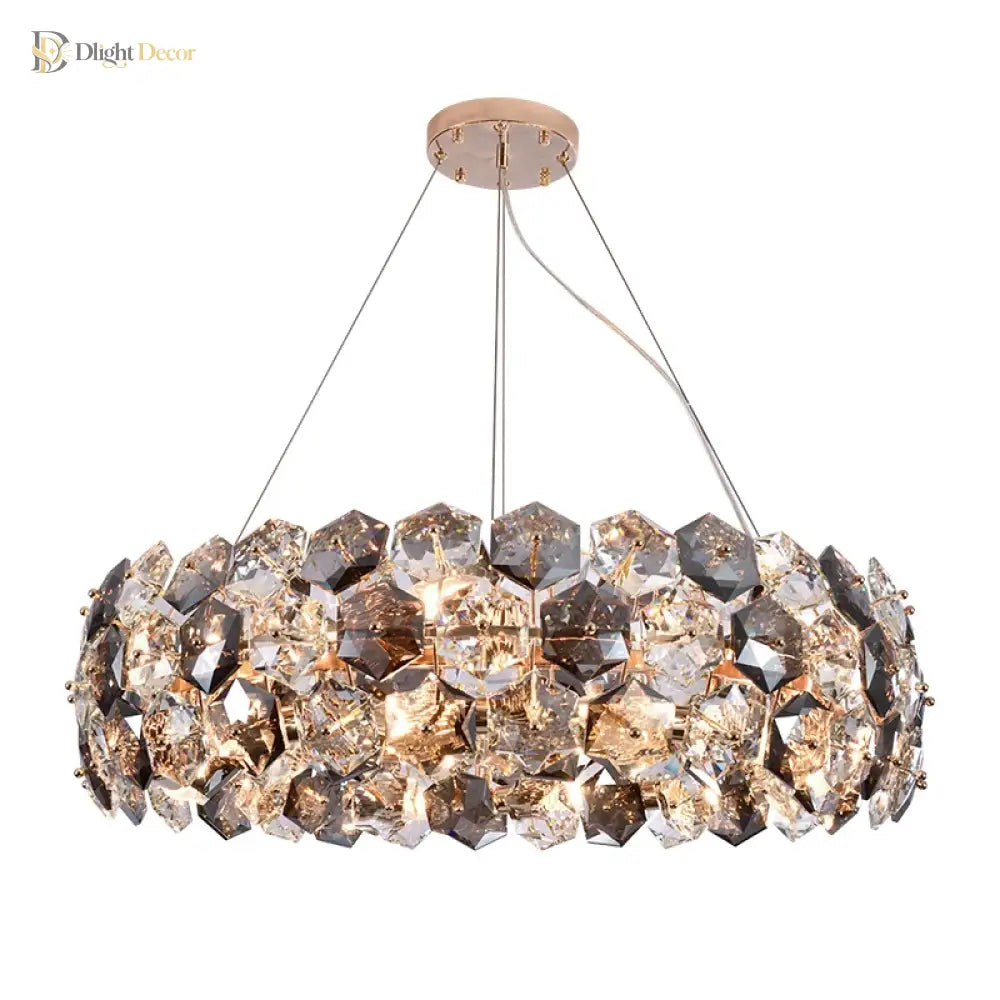 Post Modern Crystal Chandelier | Dining Room Home Lighting
