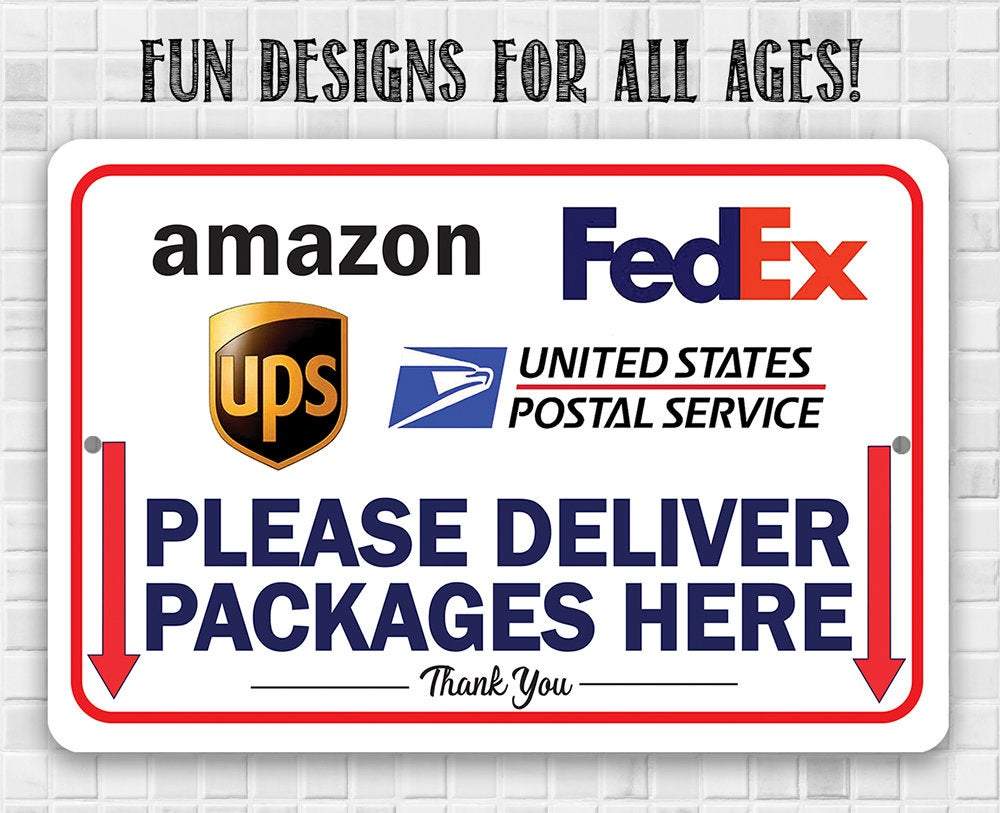 Postal Sign - Metal Sign