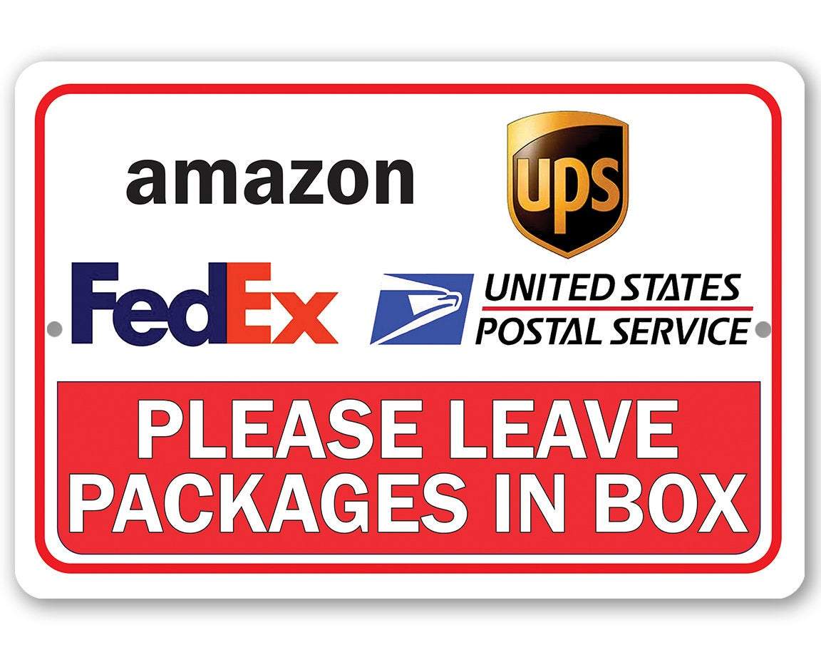 Postal Sign - Metal Sign