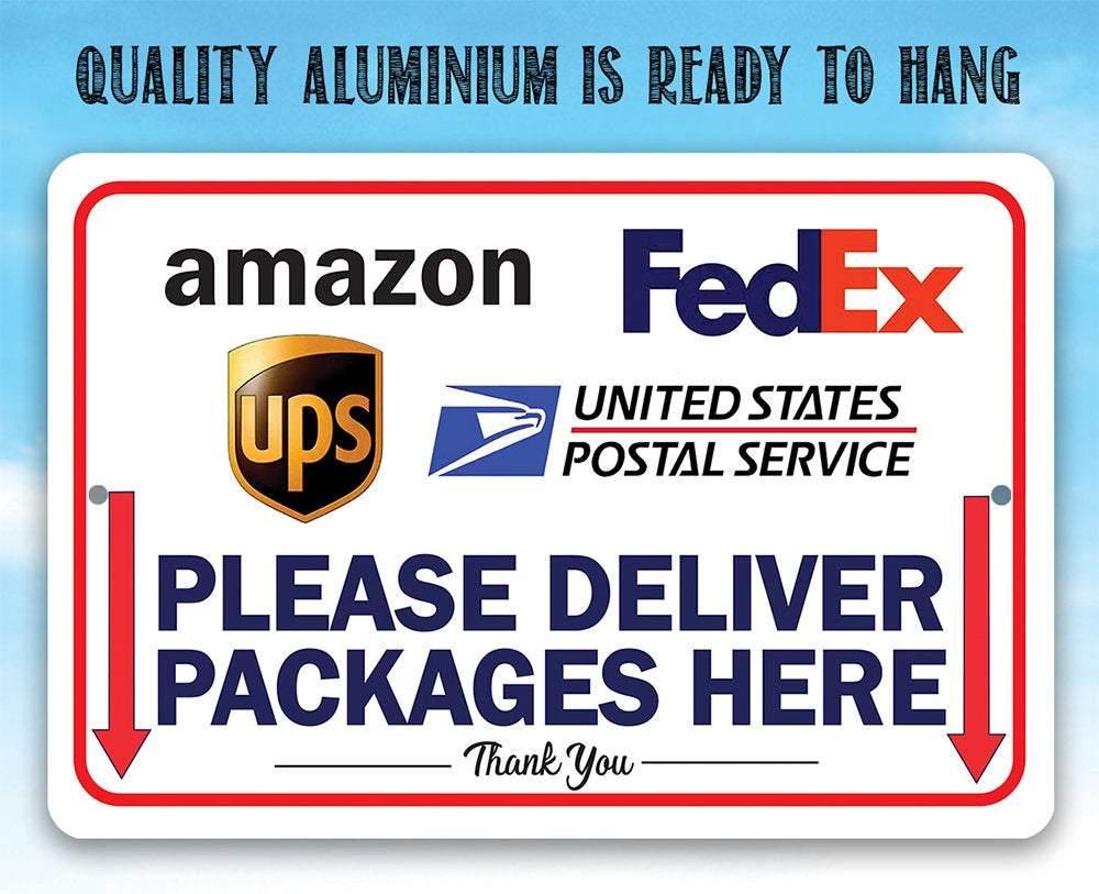 Postal Sign - Metal Sign