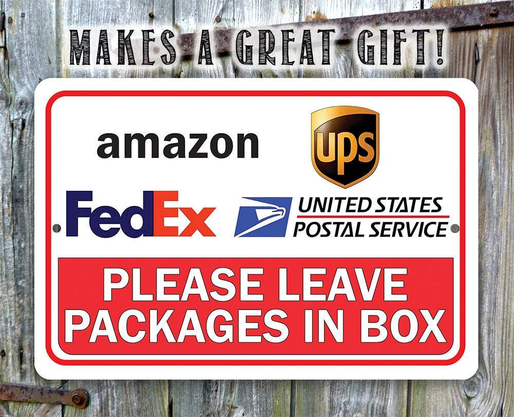 Postal Sign - Metal Sign