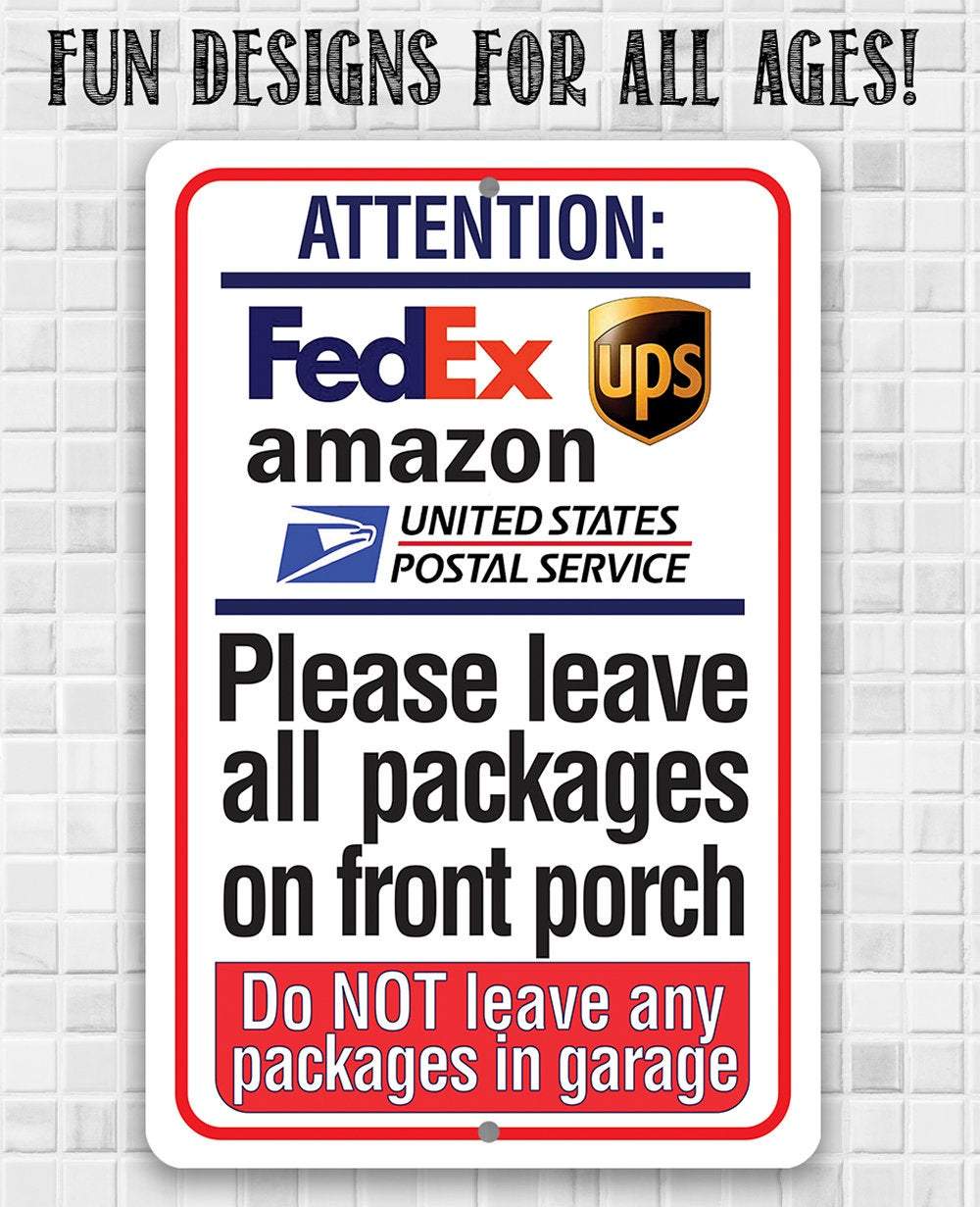 Postal Sign - Metal Sign