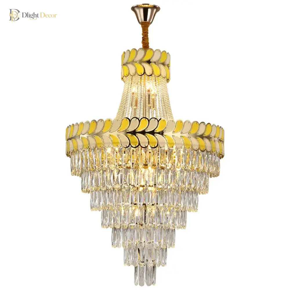 Postmodern Crystal Chandelier | Living Room Home Lighting