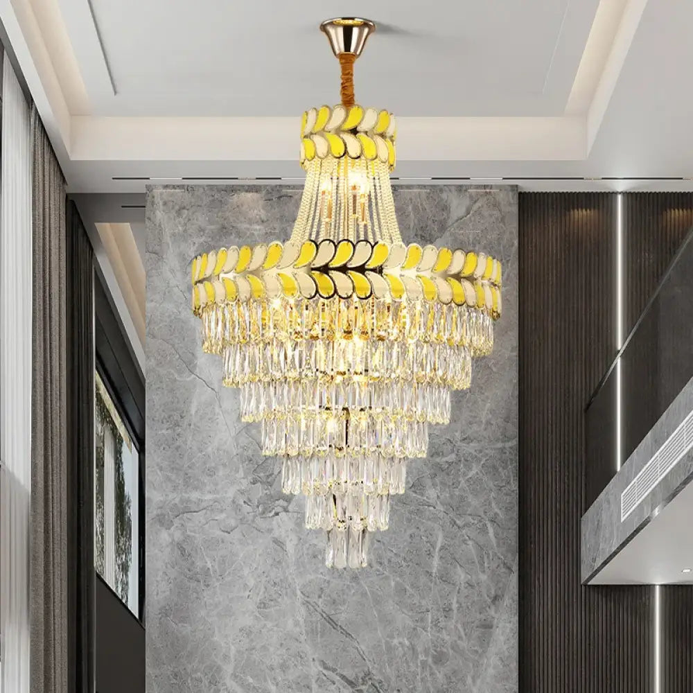 Postmodern Crystal Chandelier | Living Room Home Lighting