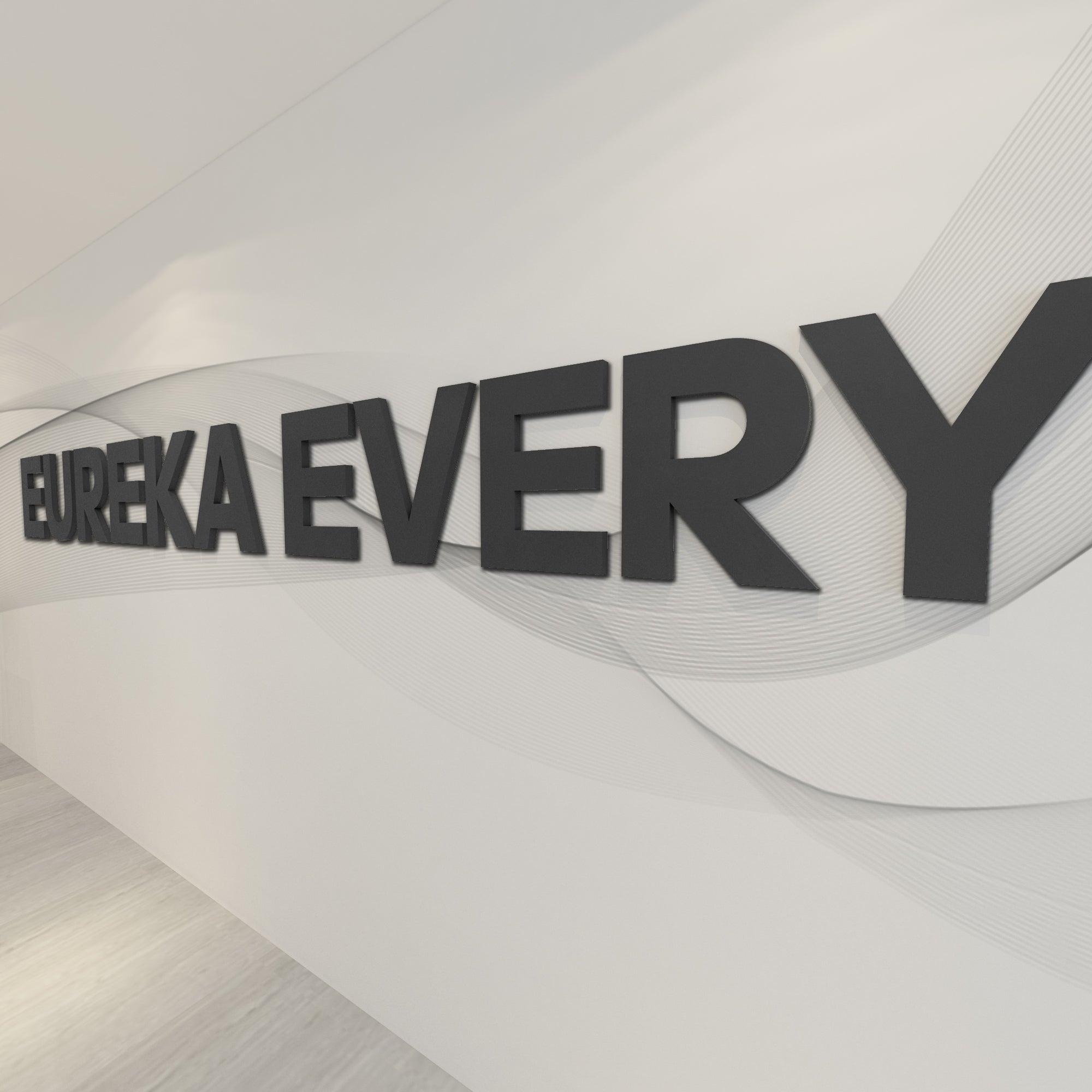 Eureka Everyday 3D Office Wall Decor - PRHOMZ