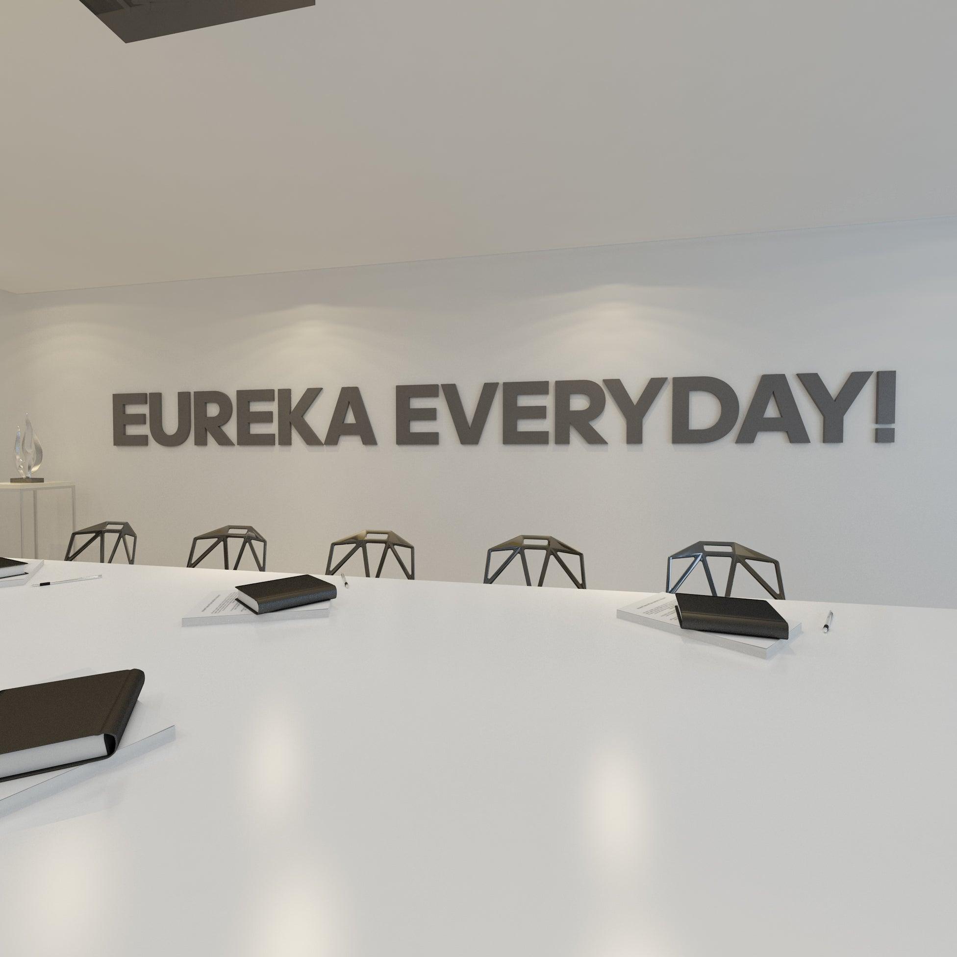 Eureka Everyday 3D Office Wall Decor - PRHOMZ