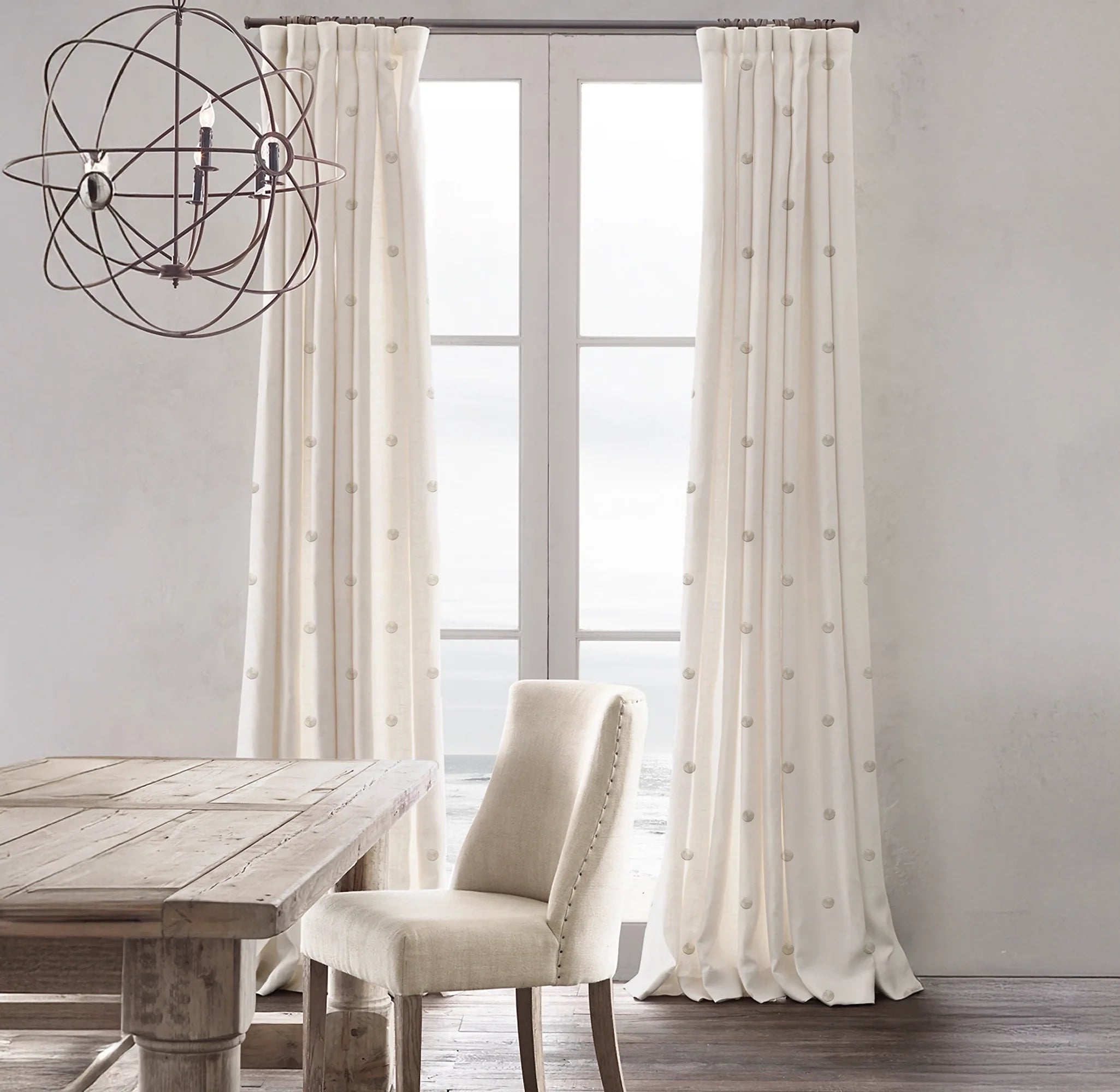 Custom Linen Curtains | Blackout/Light Filtering | 300gsm GOTS Certified Linen | Euro/French/Pinch Pleats | Single/Pair | Made to Measure | Hotel & Home-4