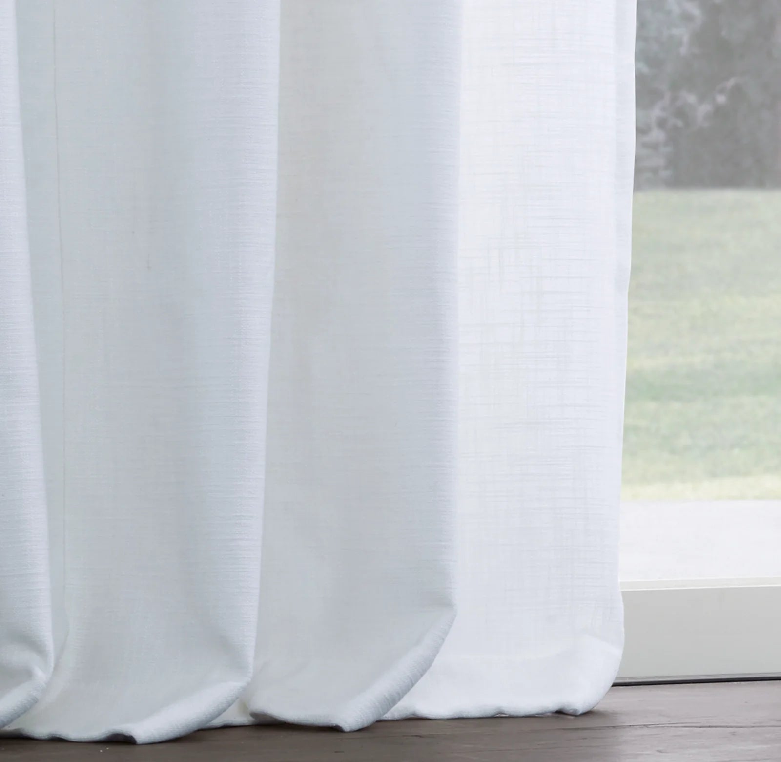Euro Pinch Pleated Linen Curtains | Organic Italian Textured Weave | Light Filtering or Blackout-2