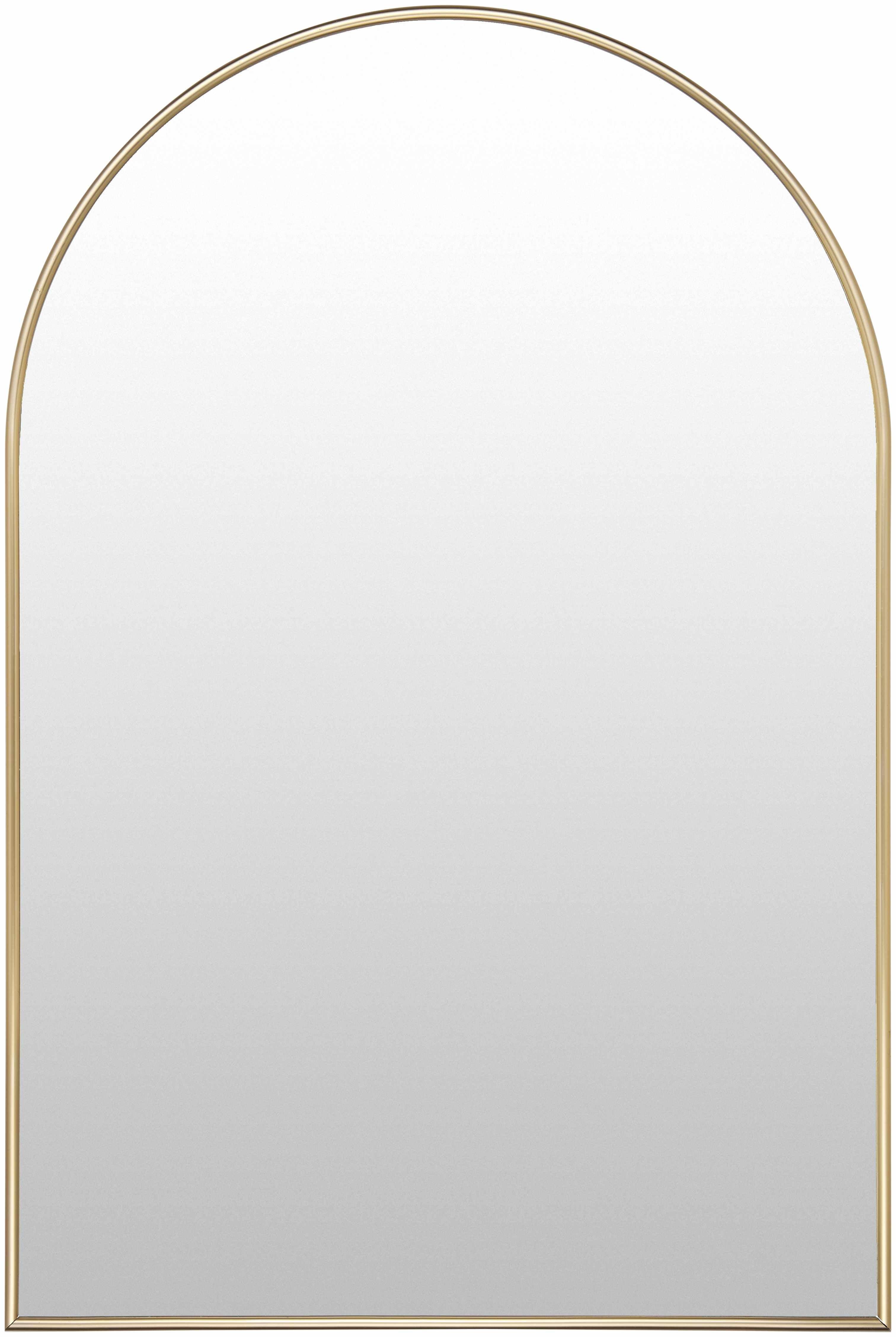 Purullena Oval Gold Mirror - PRHOMZ