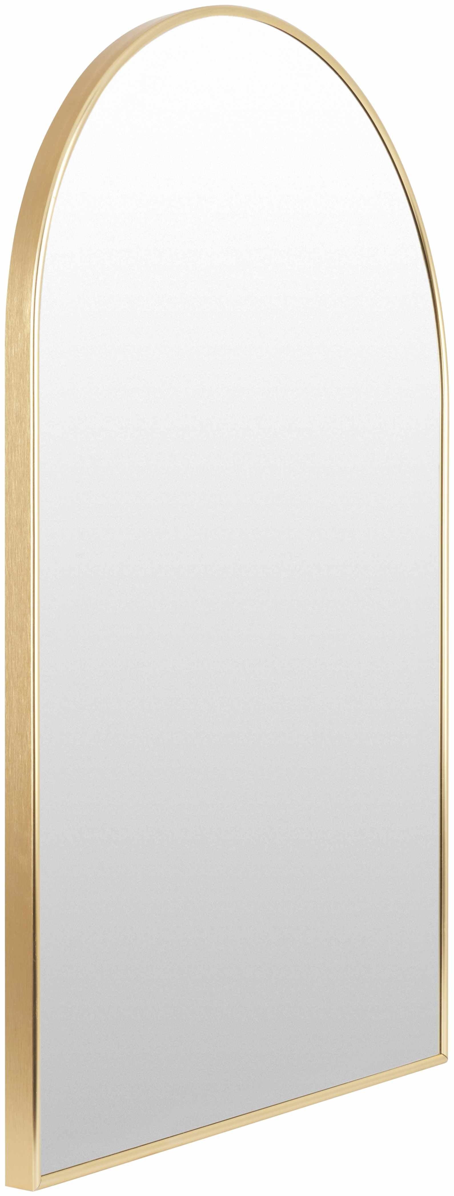 Purullena Oval Gold Mirror - PRHOMZ