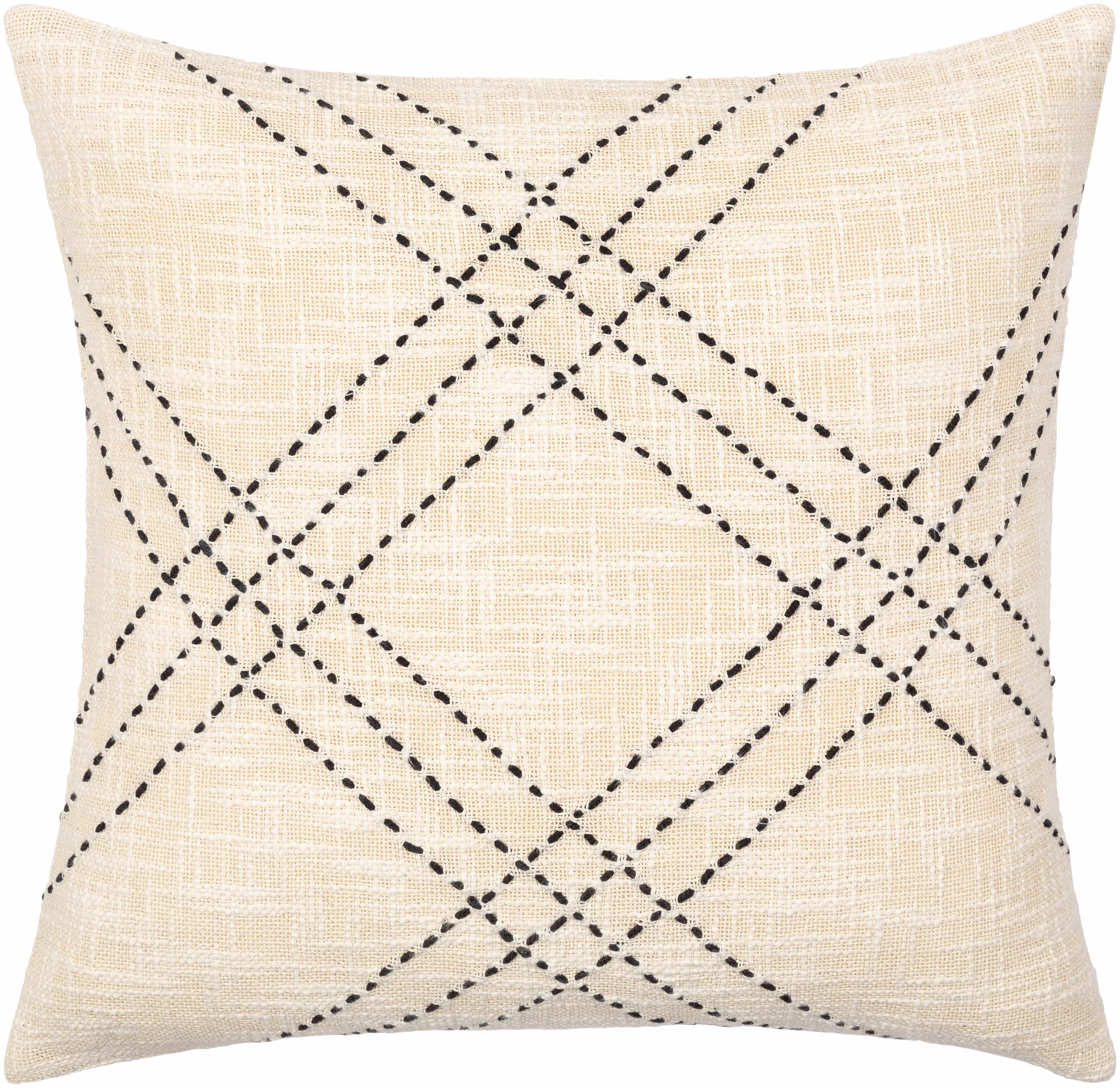 Rafi Cream Accent Pillow-1