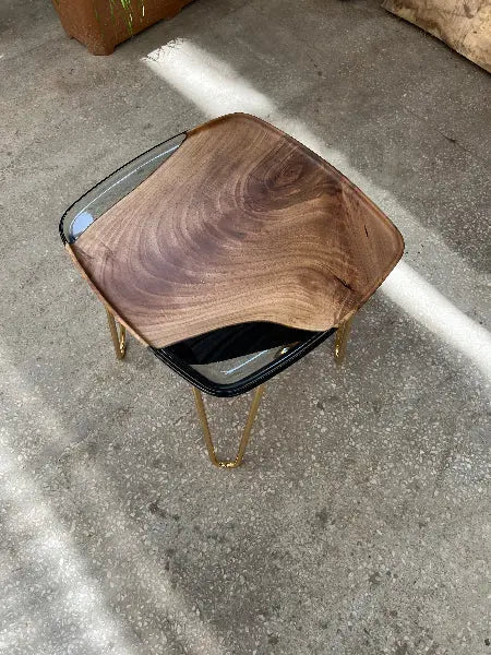 Rectangular Resin Side Table | Ivory Side Table