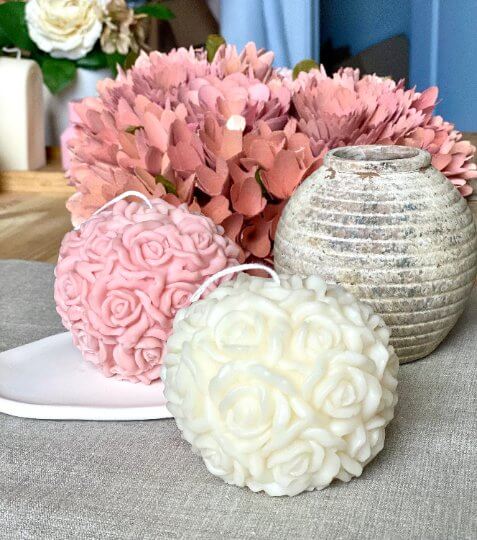 Rose Blossom Candle