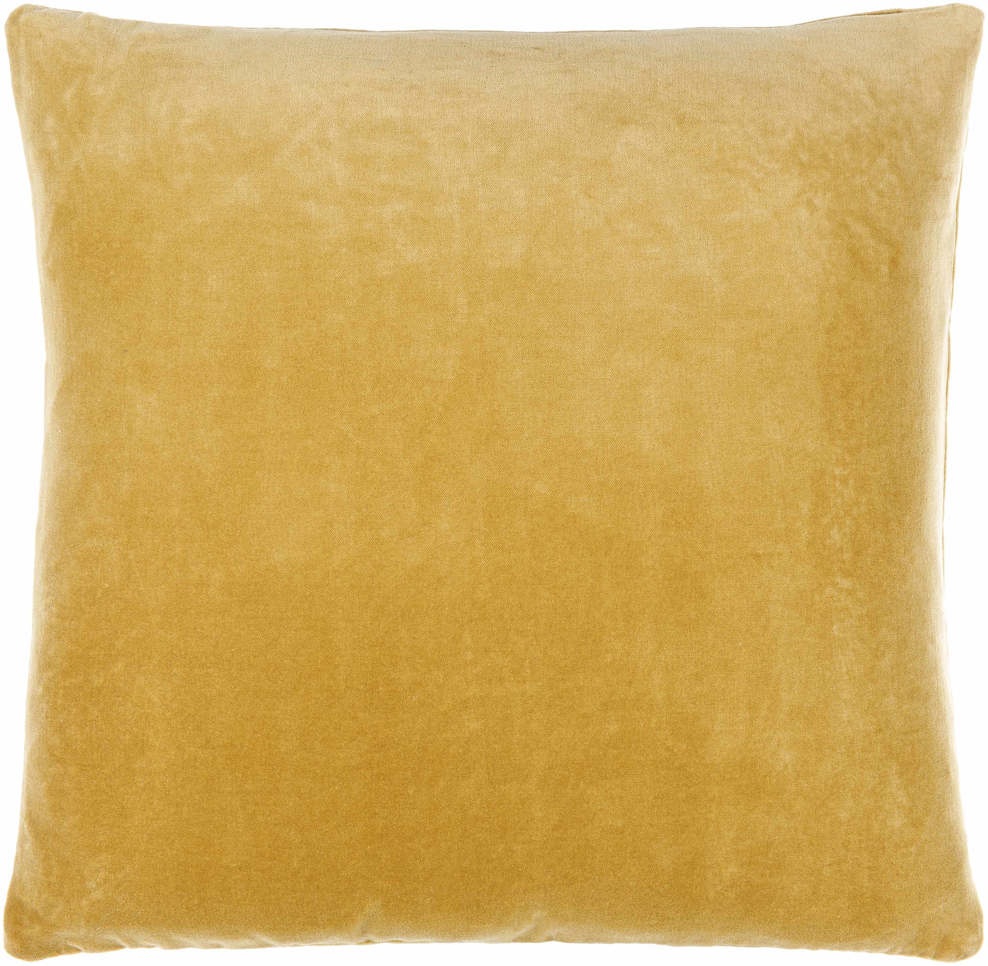 Rahiq Yellow Border Cotton Throw Pillow-1