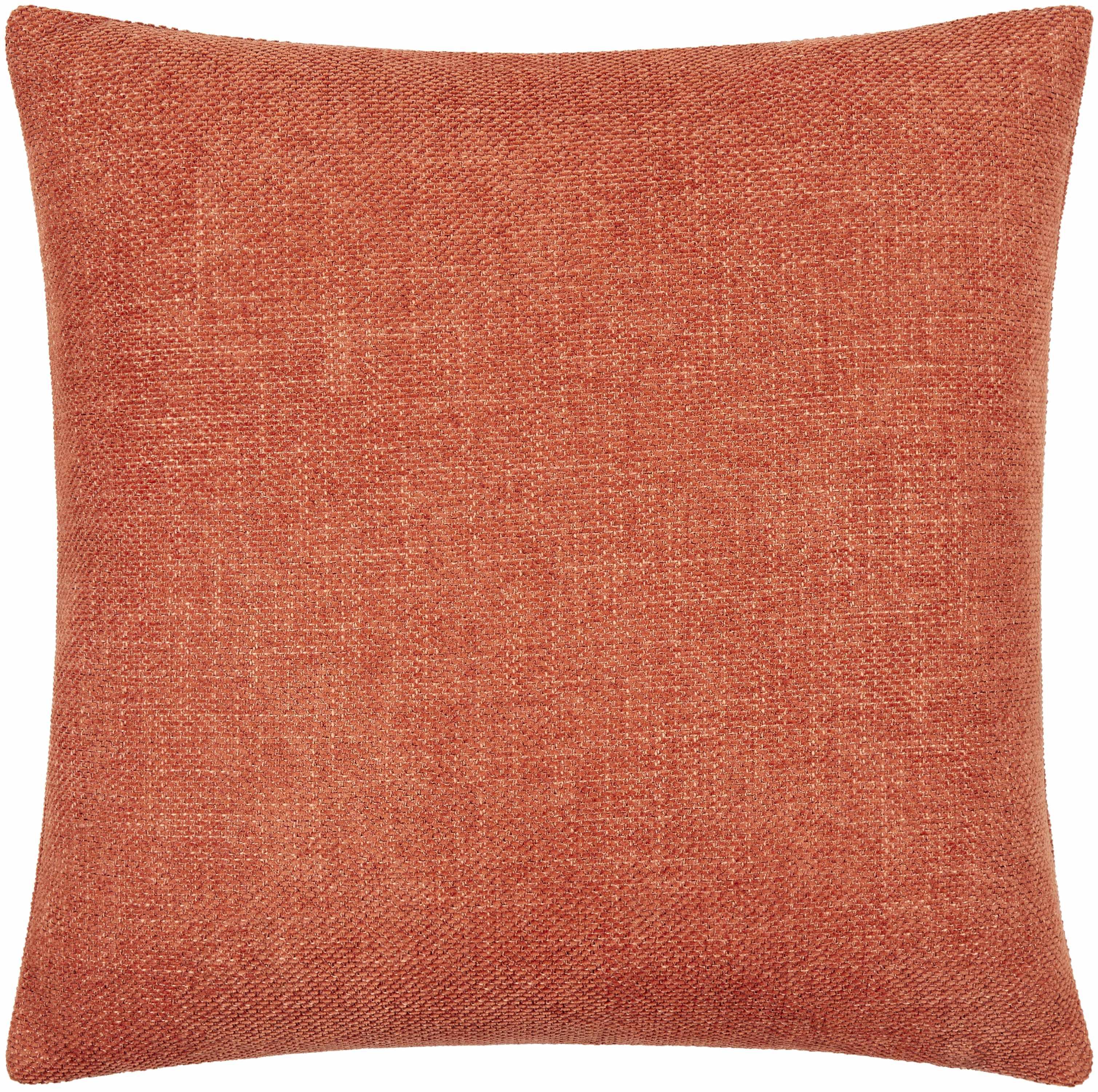 Reijo Terracotta Linen Look Accent Pillow - PRHOMZ
