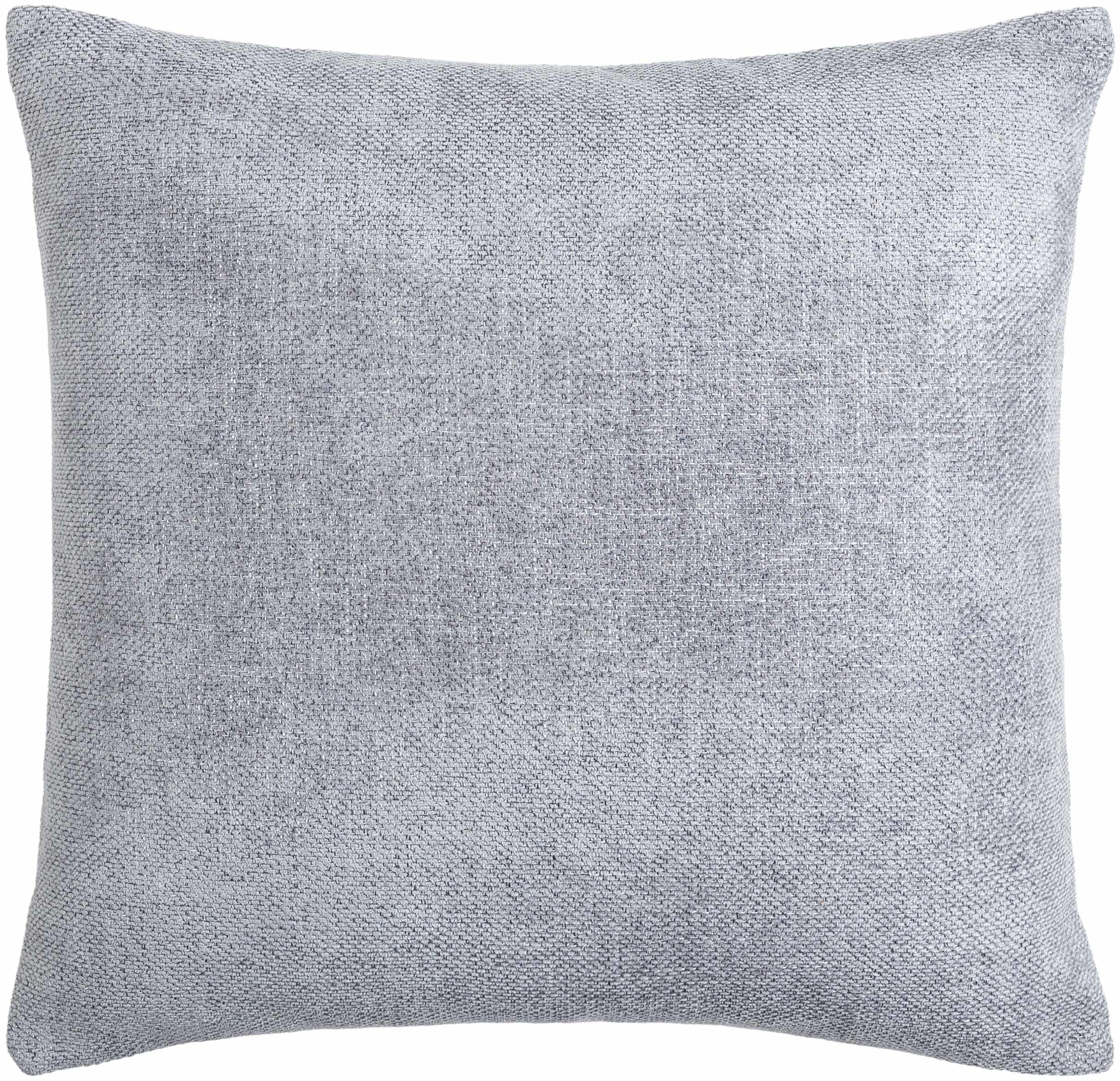 Reijo Gray&Blue Linen Look Accent Pillow - PRHOMZ
