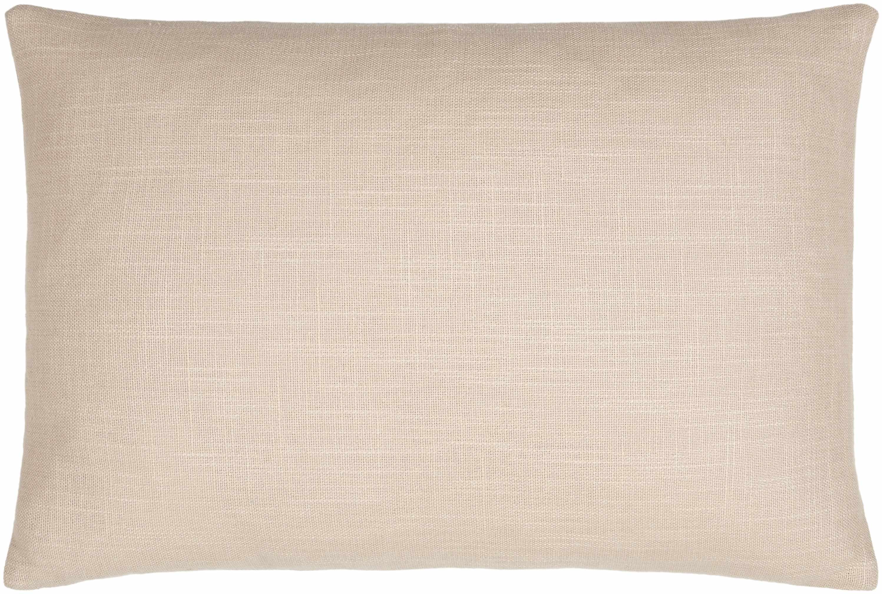 Royce Tan Textured Throw Pillow-1