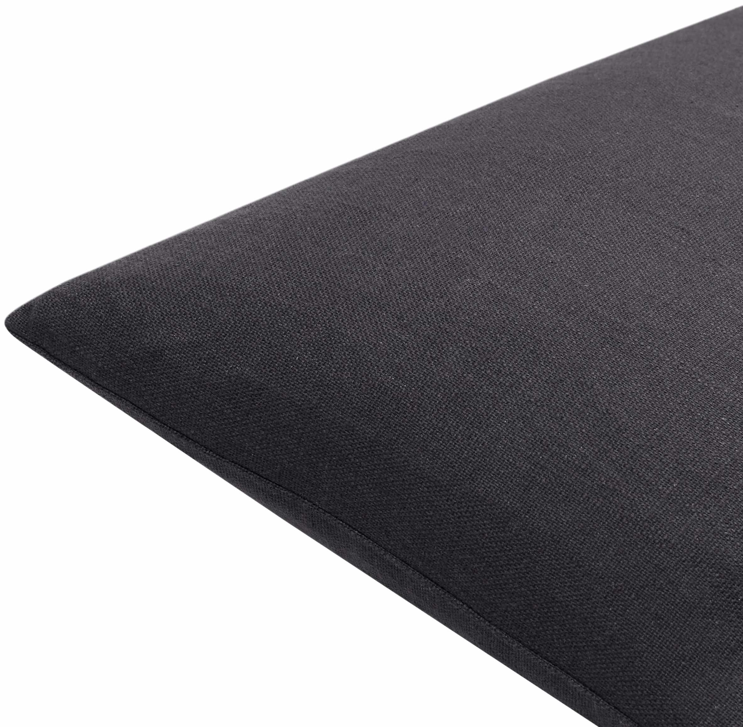 Royce Black Textured Accent Pillow-1