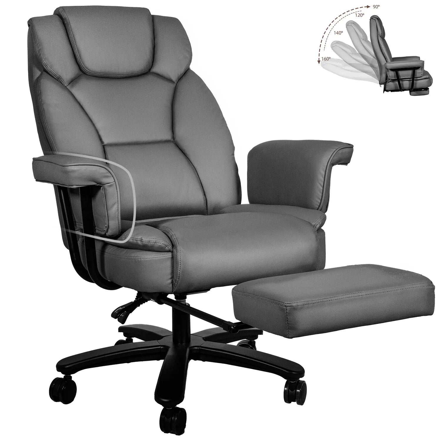Clarke Big & Tall Ergonomic Office Chair