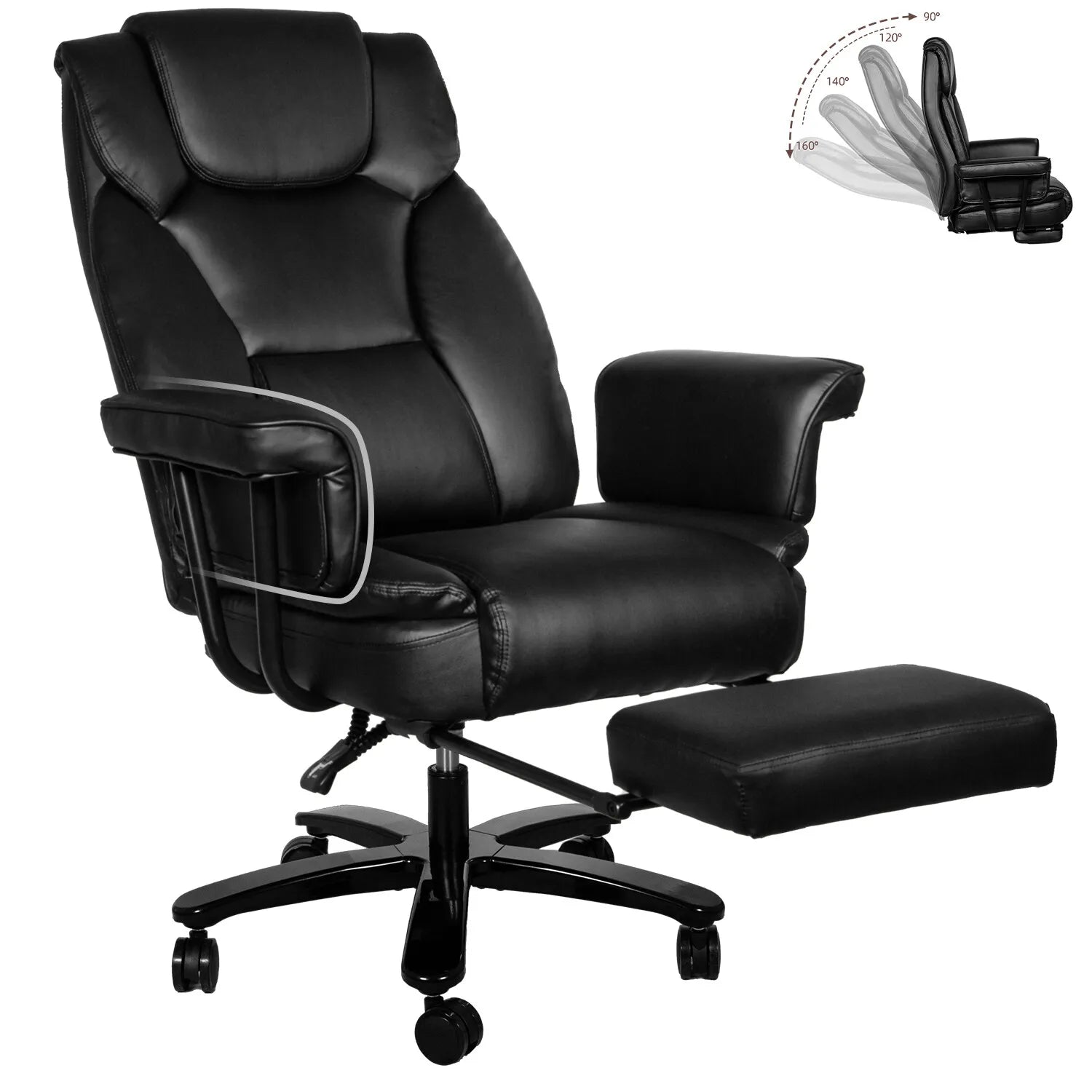 Clarke Big & Tall Ergonomic Office Chair