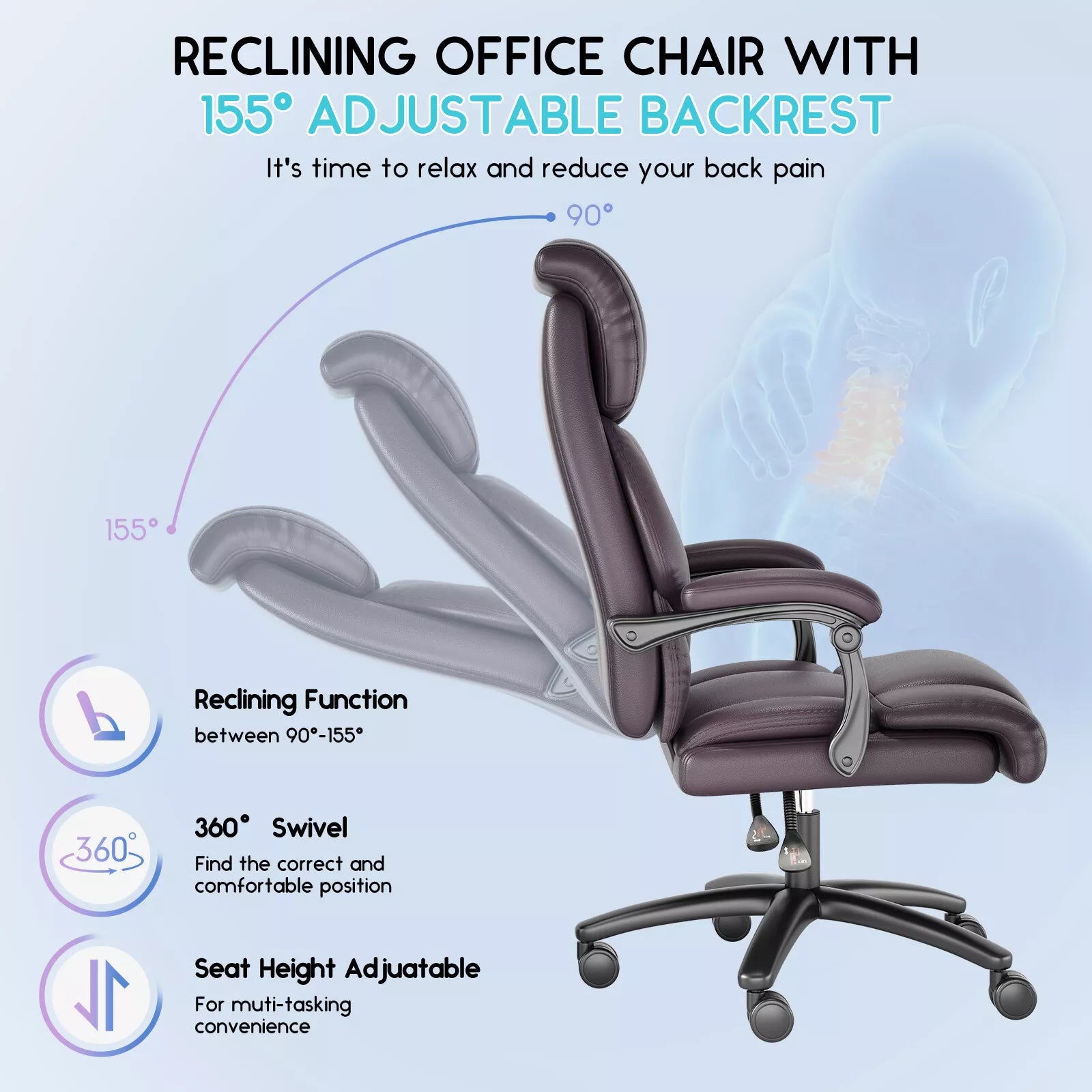 Meyers Big & Tall Ergonomic Office Chair