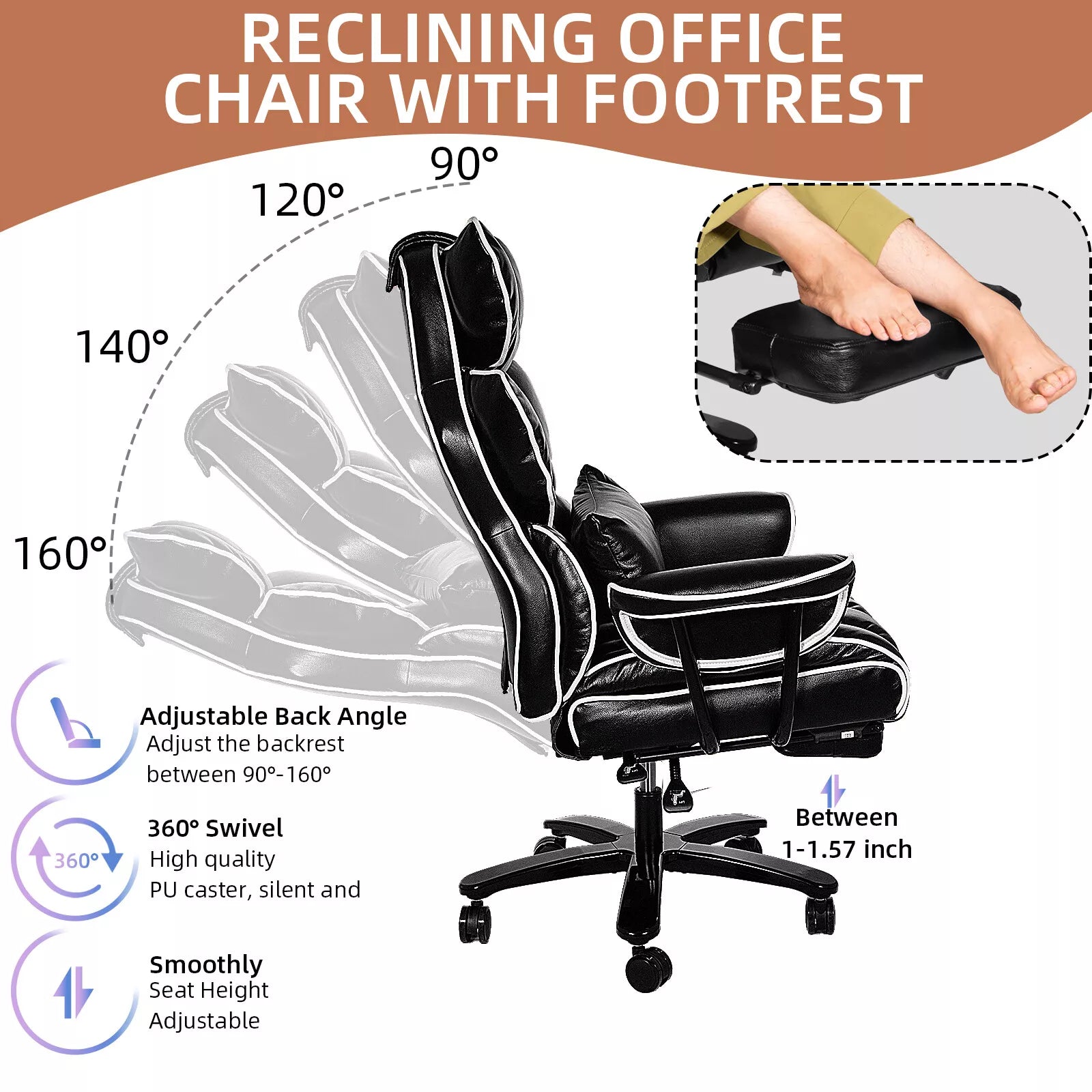 Luke Big & Tall Ergonomic Office Chair