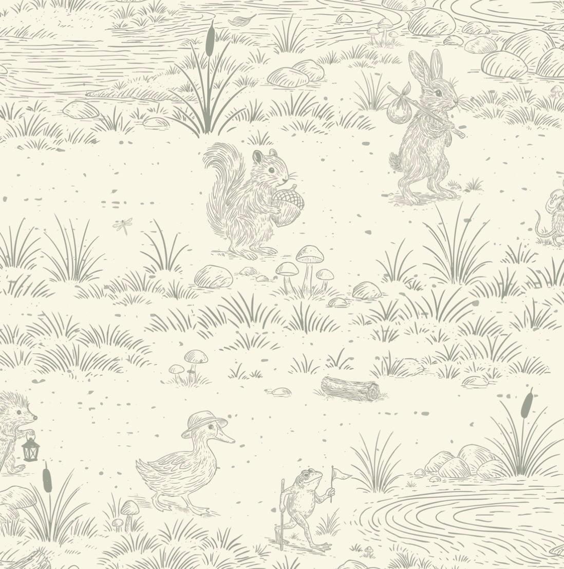 Colby Wallpaper by The Feral Flower