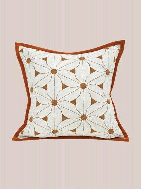 Safari Decorative Terracotta Throw Pillowcase, Earthy Tone Modern Fall Decors - PRHOMZ