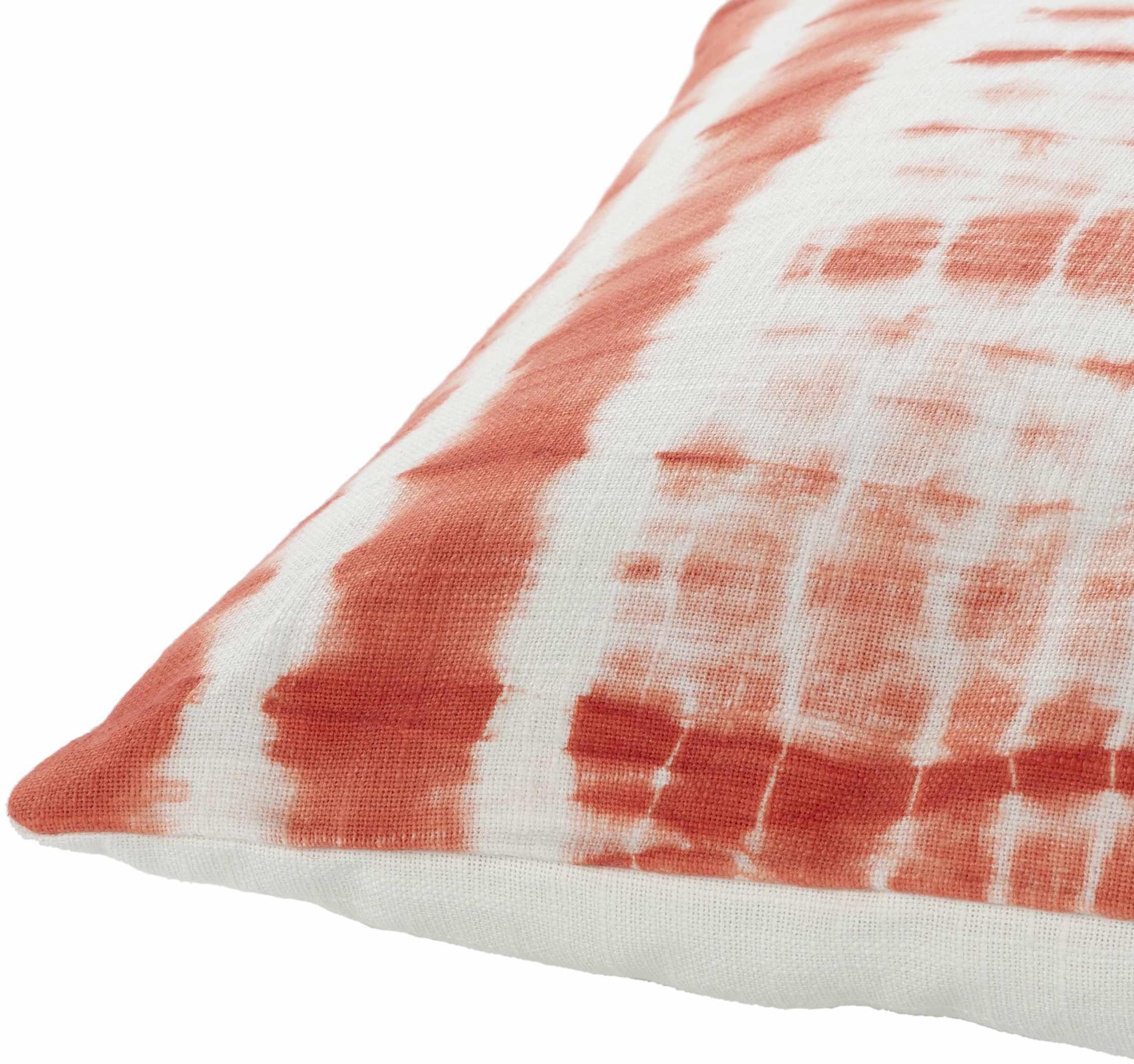 Safranbolu Burgundy Tie-Dye Lumbar Pillow - Clearance - PRHOMZ