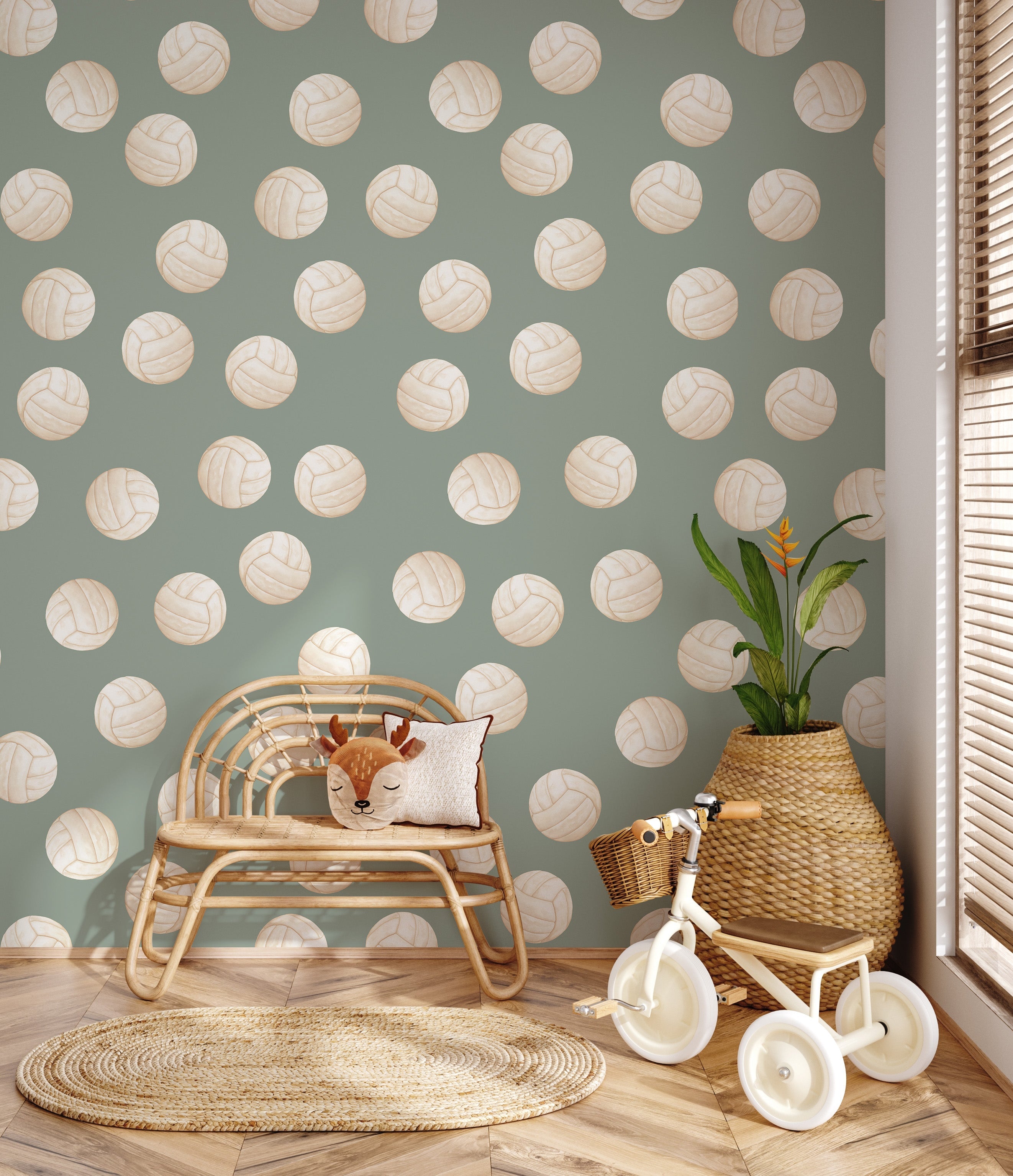 Volley Wallpaper by Hailey Kiefer