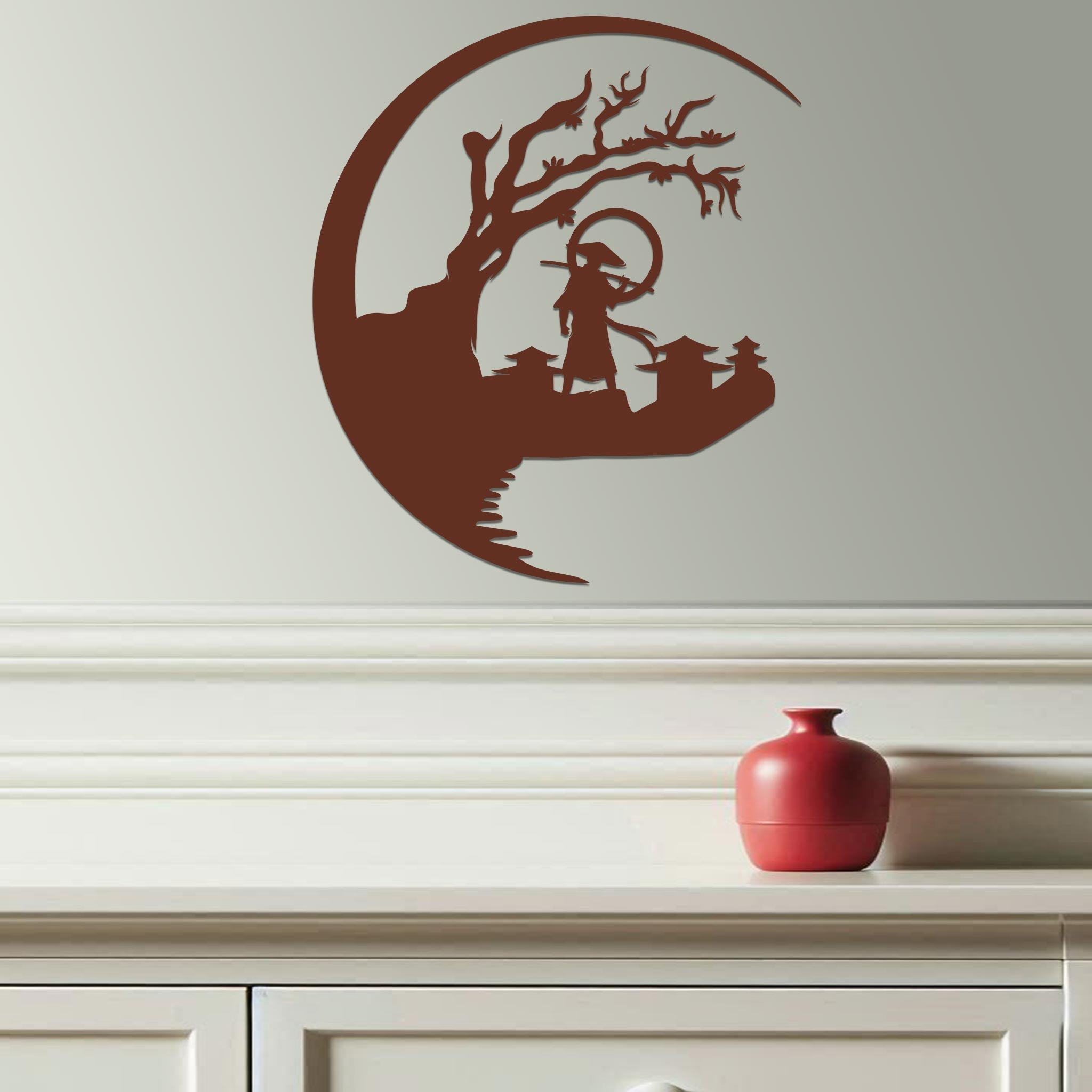 Samurai Scene Sign-4