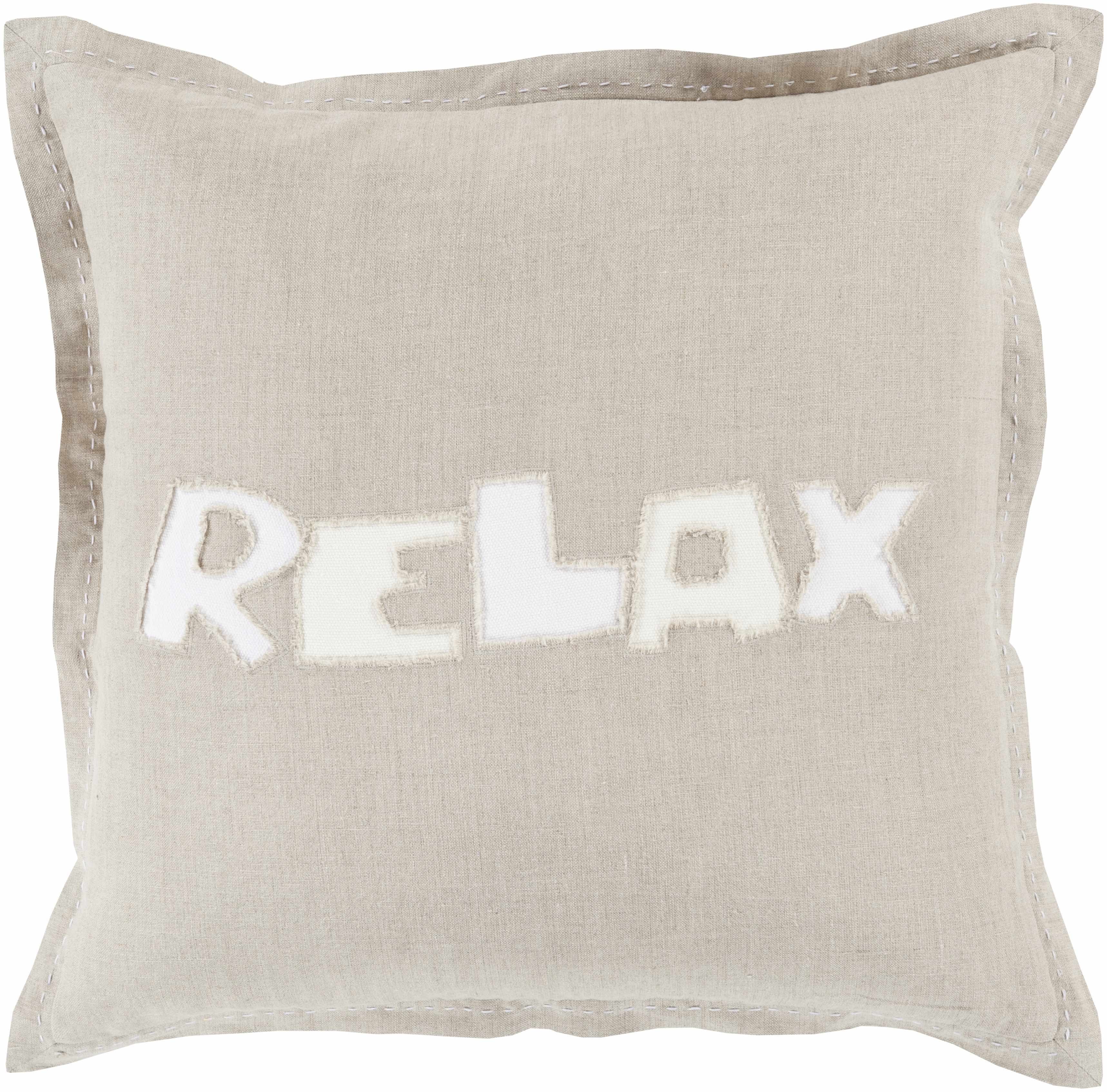 Sarepta Beige Relax Accent Pillow - Clearance-0