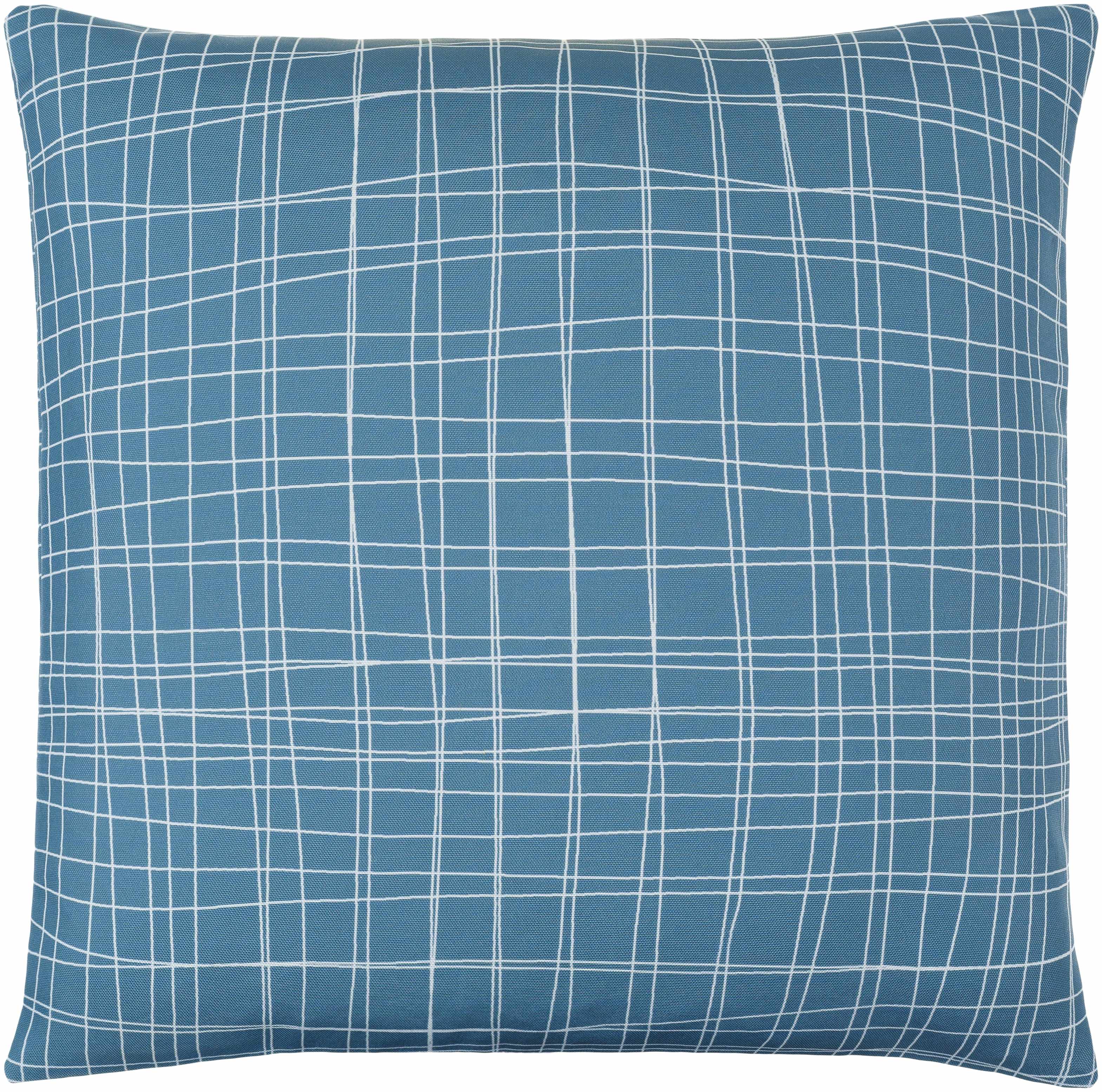Kezia Teal Throw Pillow-0
