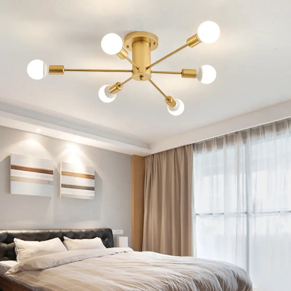 Selena Flush Mount Light | Modern Interior Home Lighting