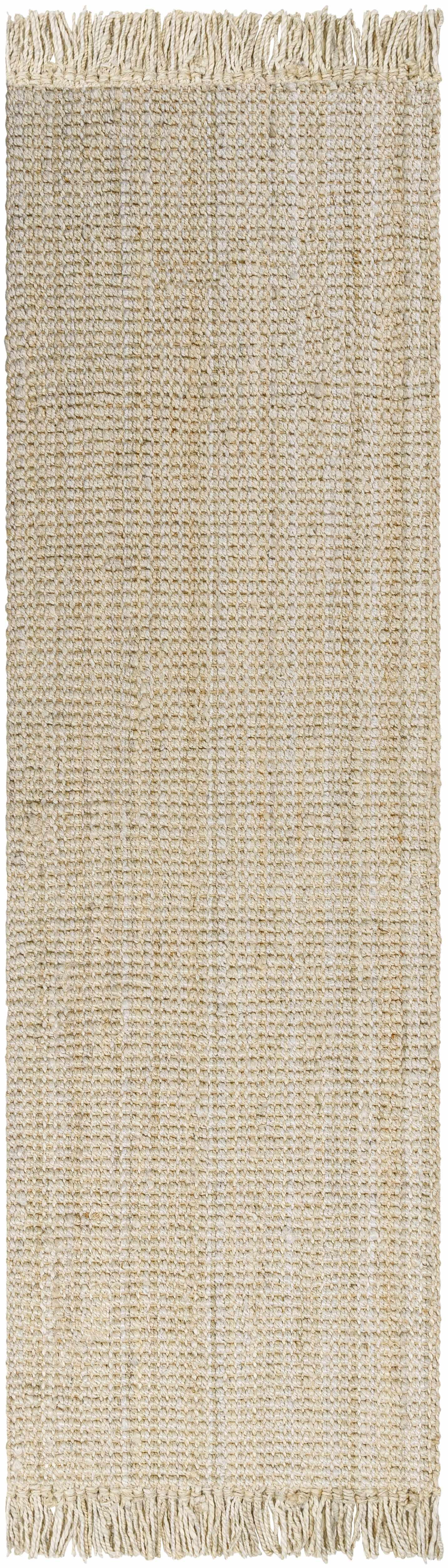 Senneterre Bleached Jute Rug - PRHOMZ